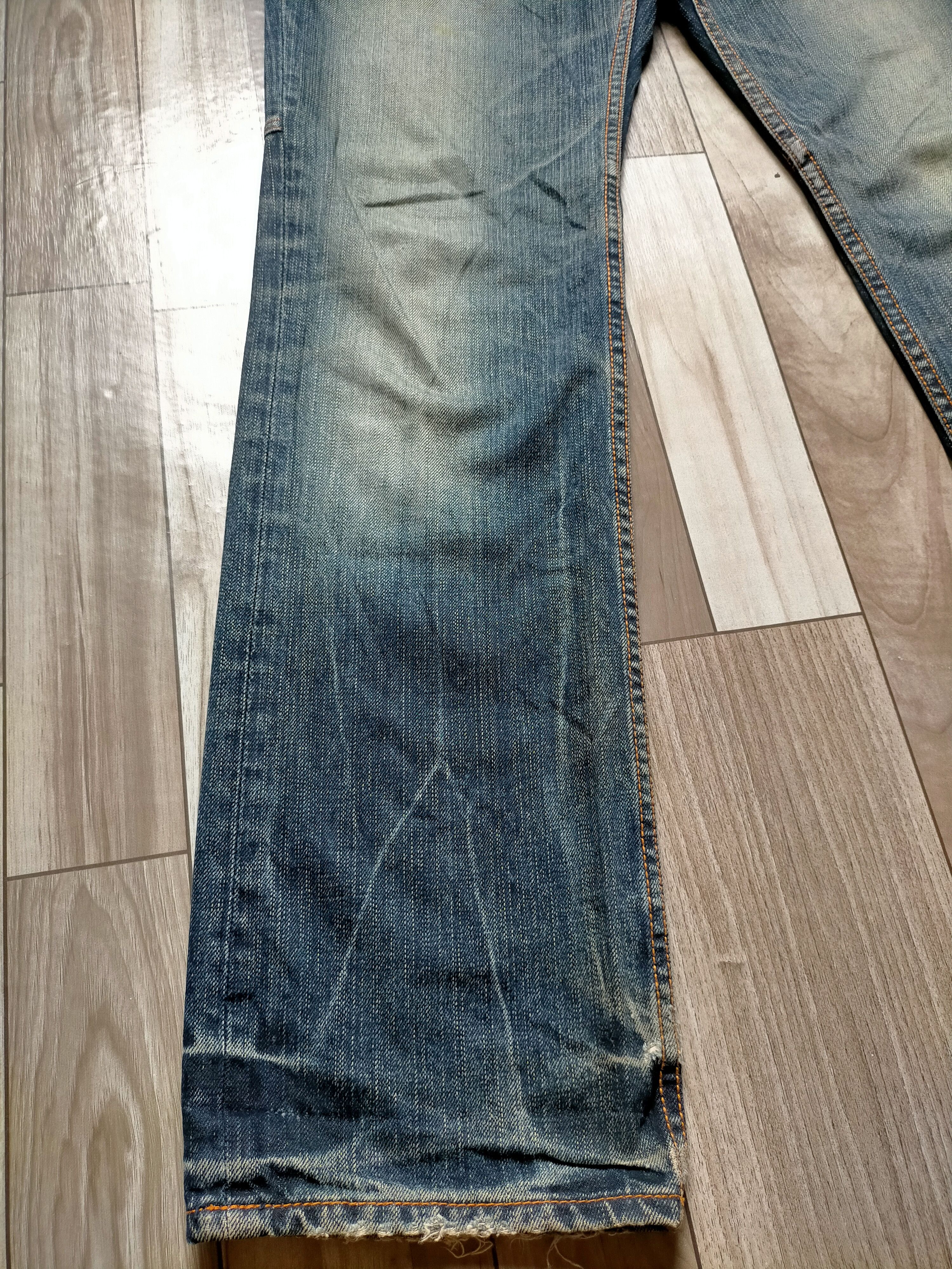 Japanese Brand × PPFM Vtg! PPFM Peyton Place jeans Cow Leather Denim Size US 30 / EU 46 - 7 Thumbnail