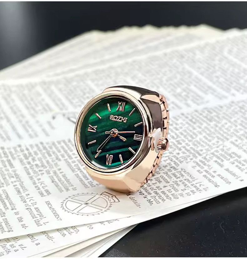 Other 3 pieces Vintage Style Finger Watch Ring Size ONE SIZE - 4 Thumbnail
