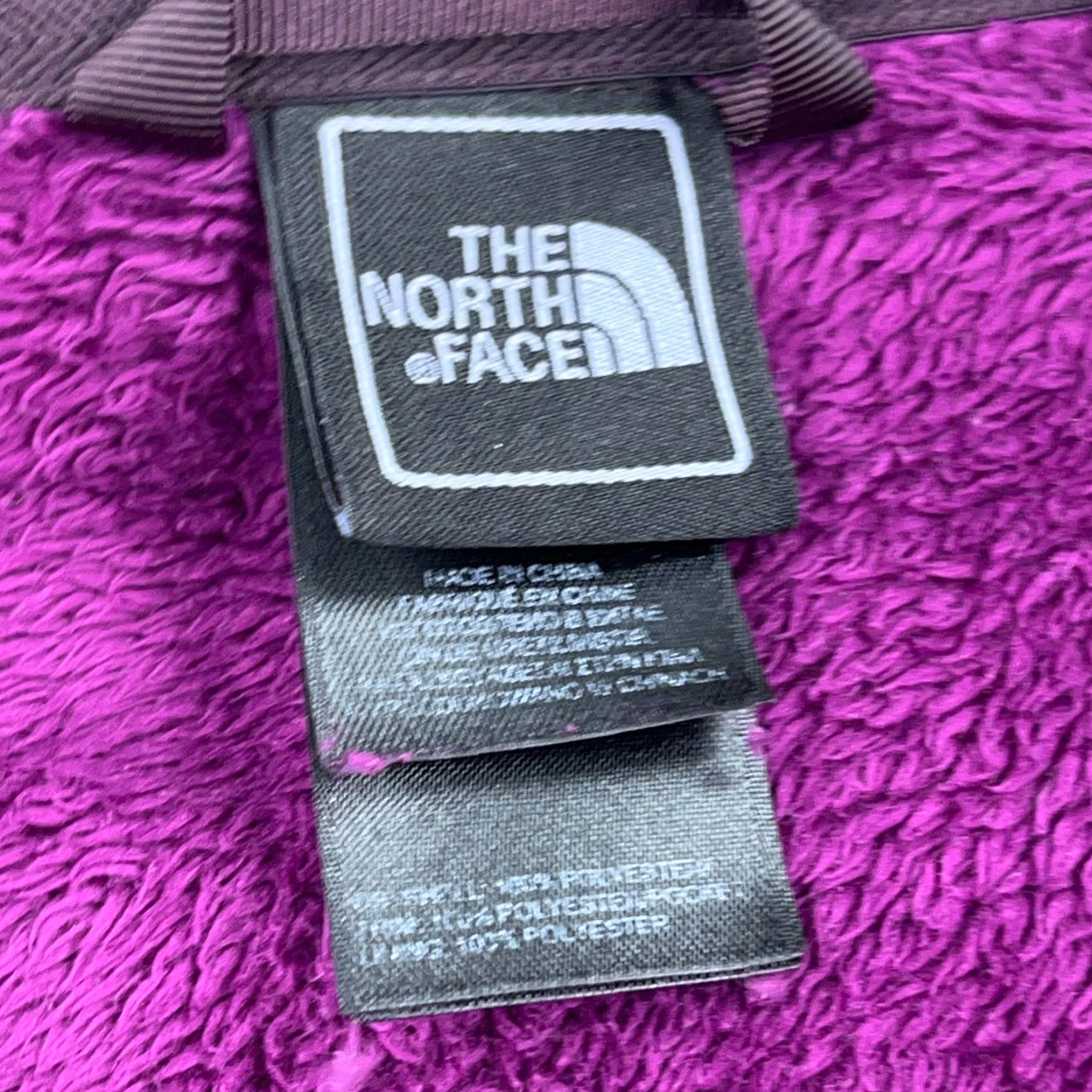 The North Face The North Face Jacket Women Small Purple Fleece Interchange Soft Full Zip Winter Spring Fall Coat Size S / US 4 / IT 40 - 4 Thumbnail