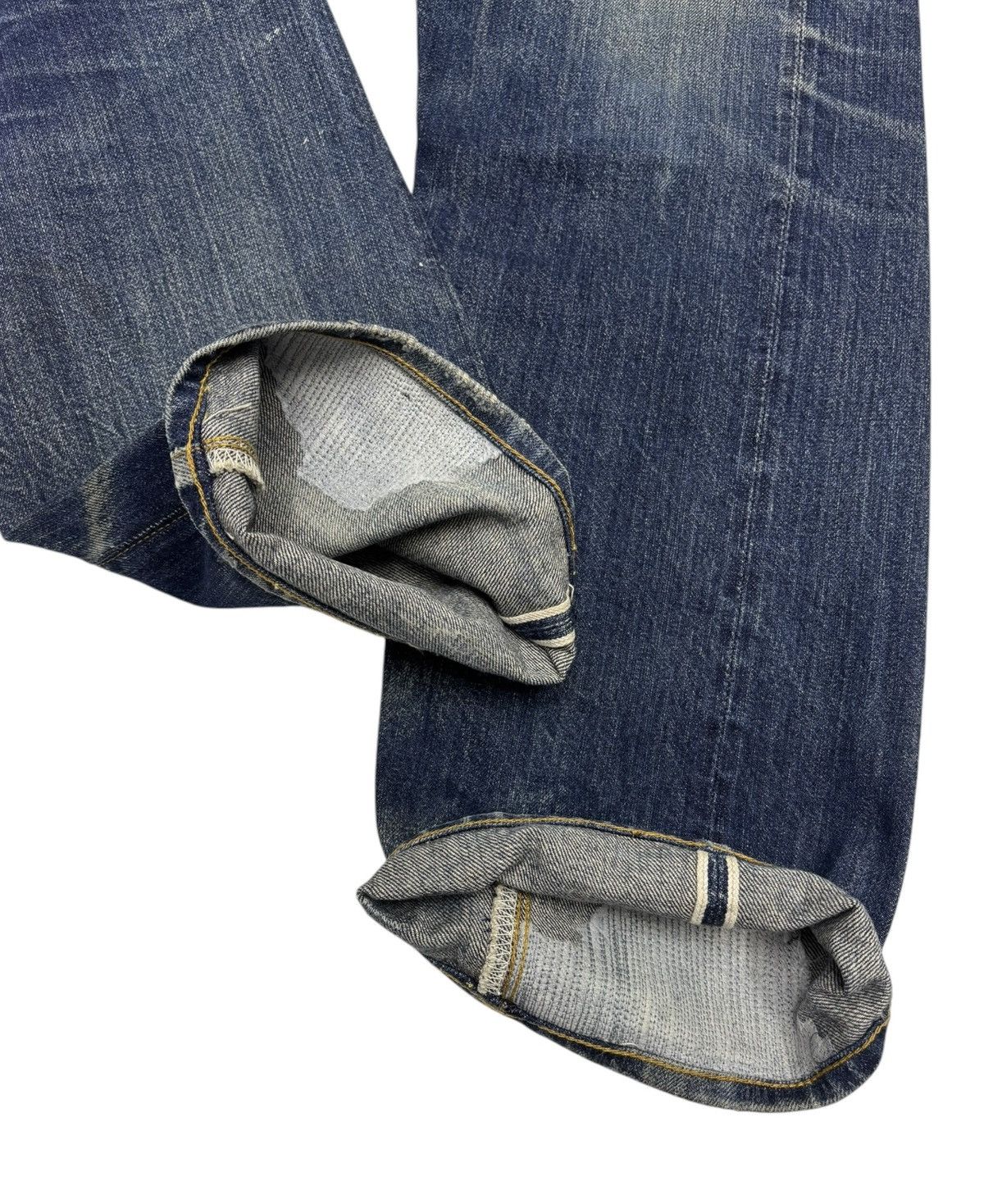 Levi's 🔥VTG 501 BIG E SELVEDGE DISTRESSED DENIM JEANS Size US 32 / EU 48 - 8 Thumbnail