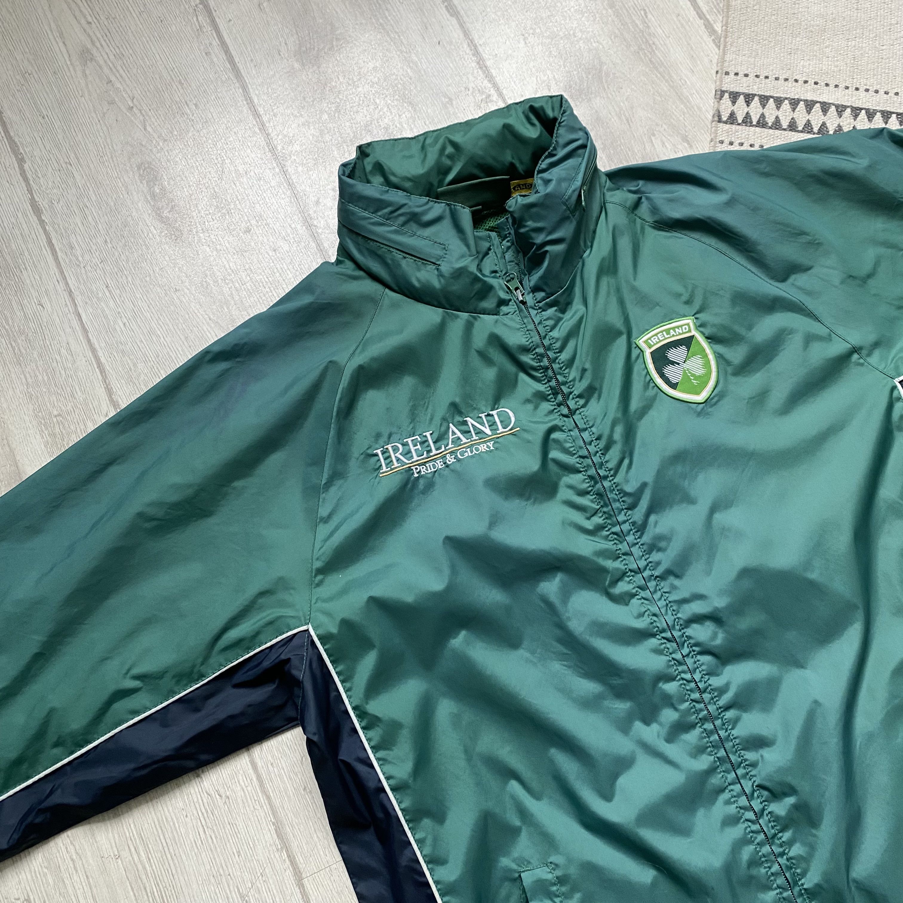 Canterbury of New Zealand ☘️Vintage Faded Ireland Rugby nylon jacket light Windbreaker Size US M / EU 48-50 / 2 - 9 Thumbnail