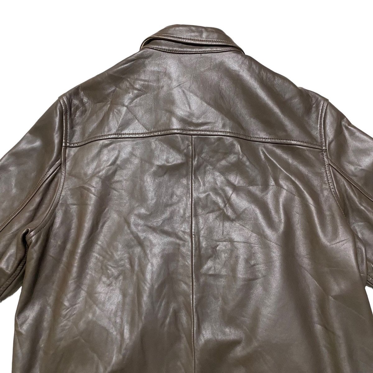 Polo Ralph Lauren Vintage Polo Ralph Lauren Leather Jacket Small Poney Size US S / EU 44-46 / 1 - 7 Thumbnail