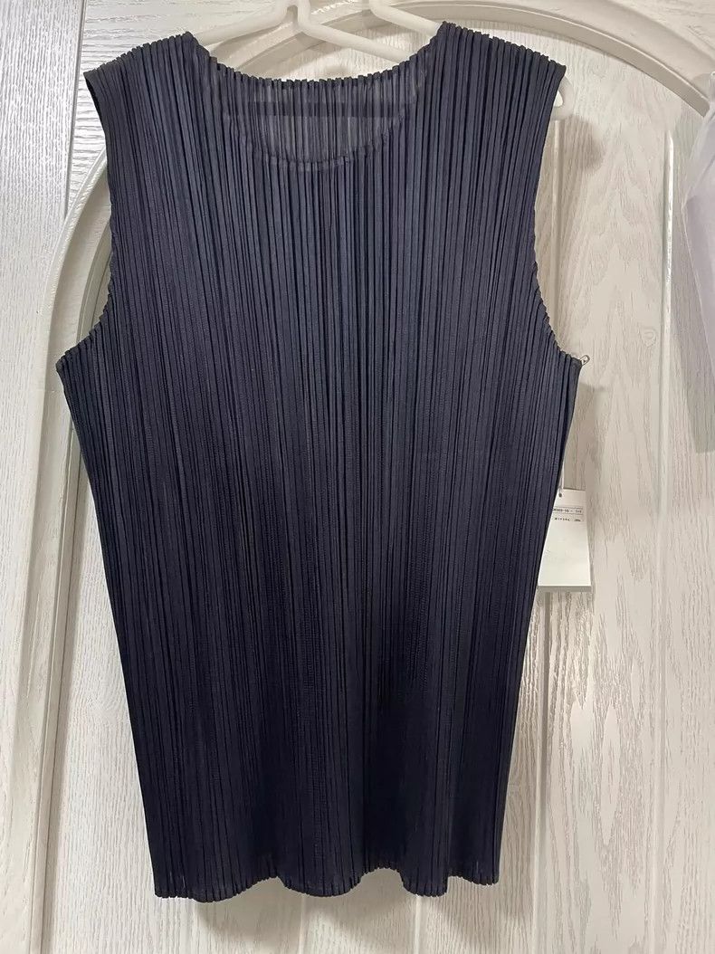 Issey Miyake issey miyake size:one size Wave pleated vest 2506-Nextarro Size XXS / US 00 / IT 34 - 3 Thumbnail