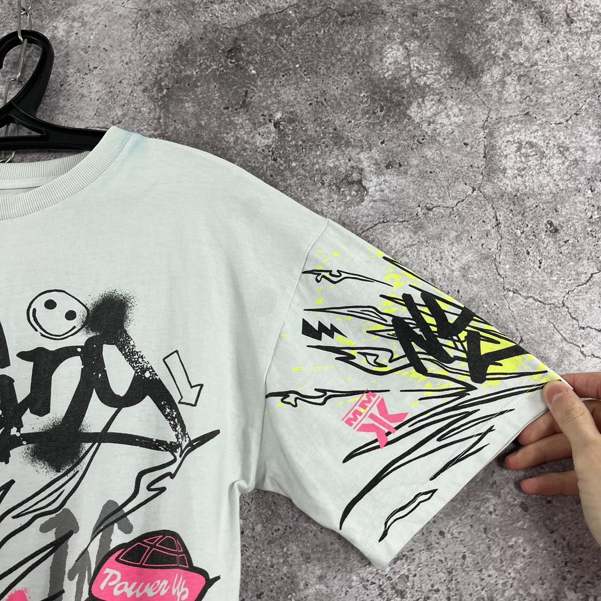 Welcome Skateboards Game Over Graffiti Smile Crazy Tee Big Logo Y2K Skateboard Size US M / EU 48-50 / 2 - 7 Thumbnail
