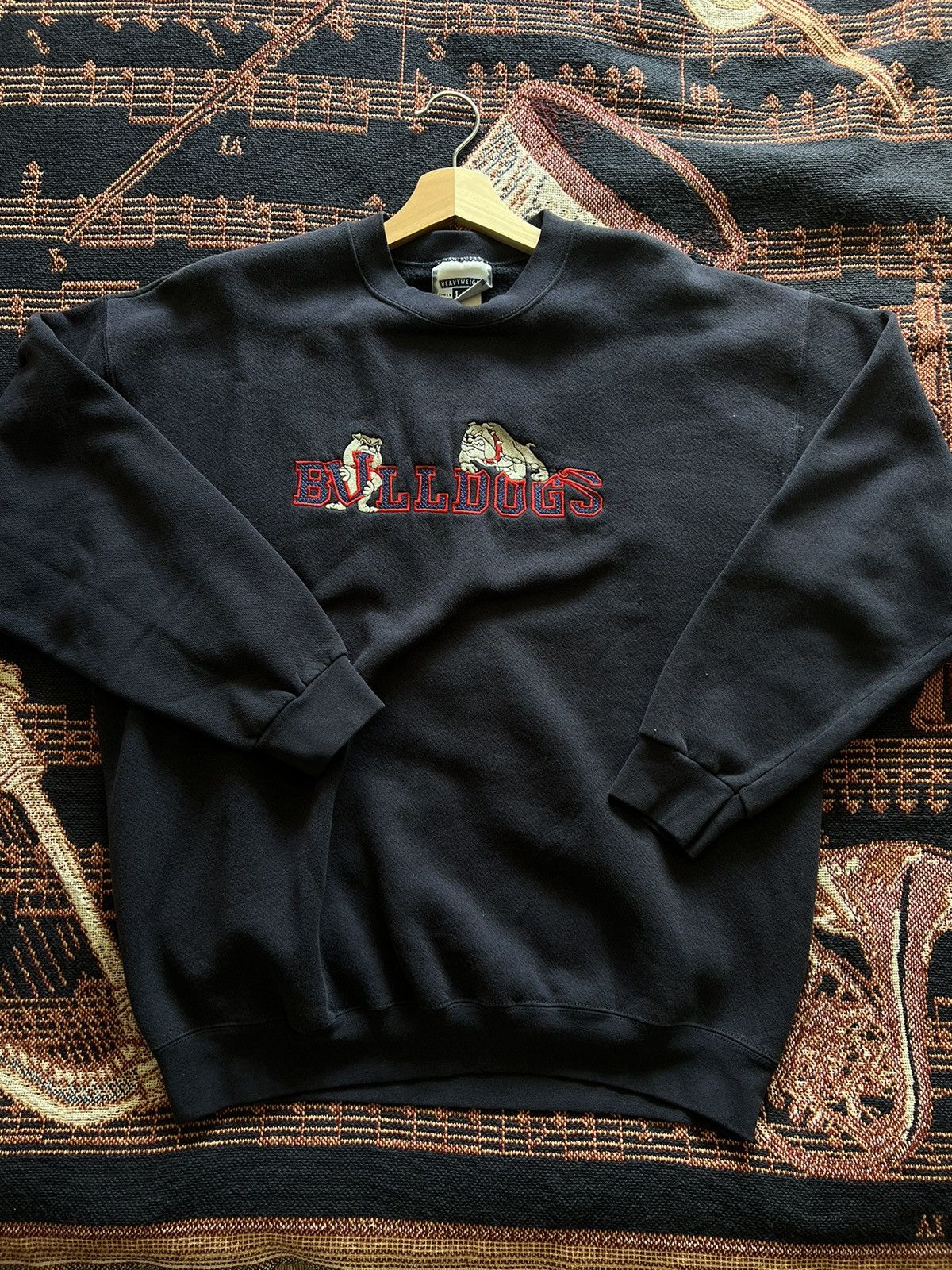 Lee × Vintage Vintage Georgia Bulldogs Crewneck Size US XL / EU 56 / 4 - 1 Thumbnail