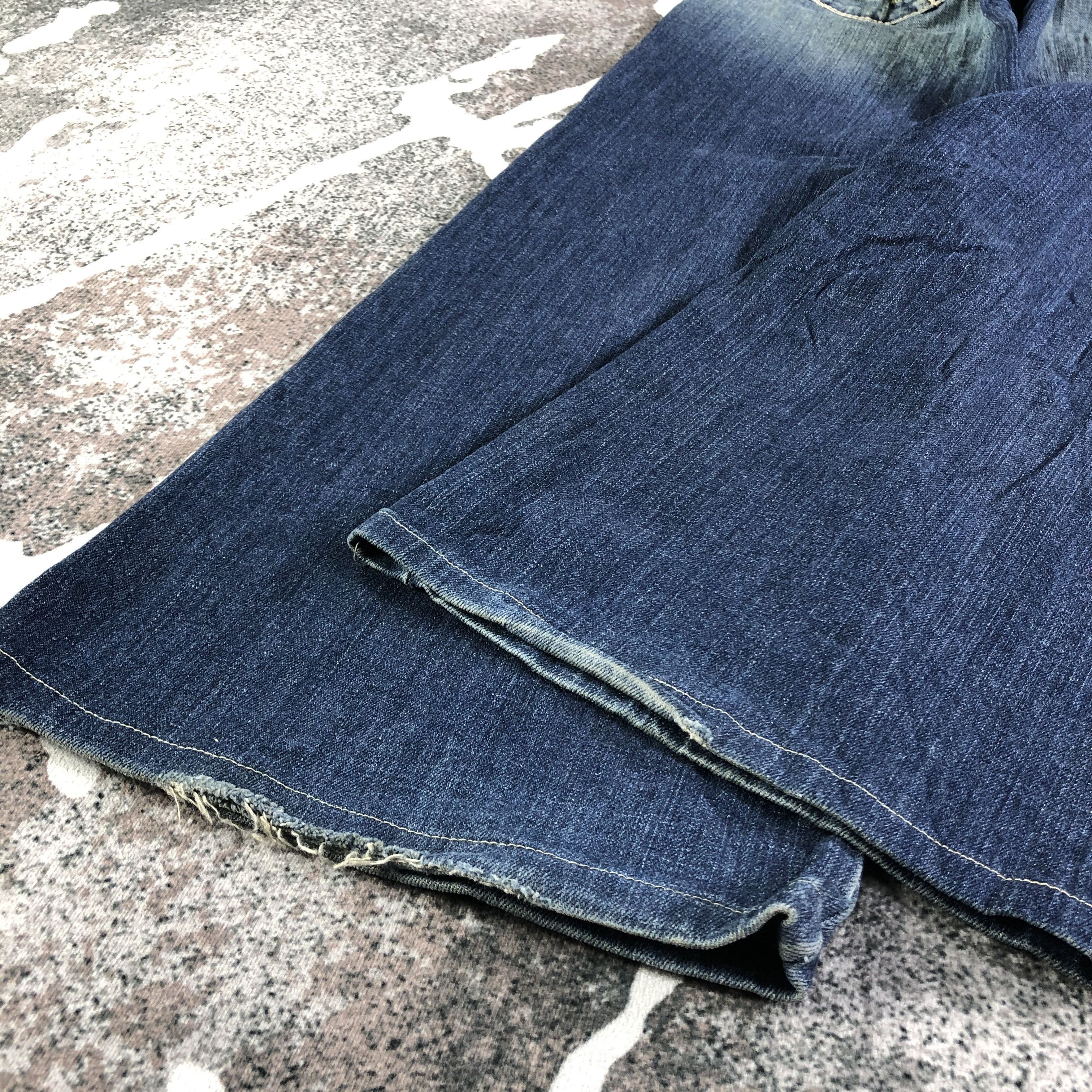 Japanese Brand Japanese Brand Nove Faded Flared Jeans KJ2108 Size 28" / US 6 / IT 42 - 6 Thumbnail