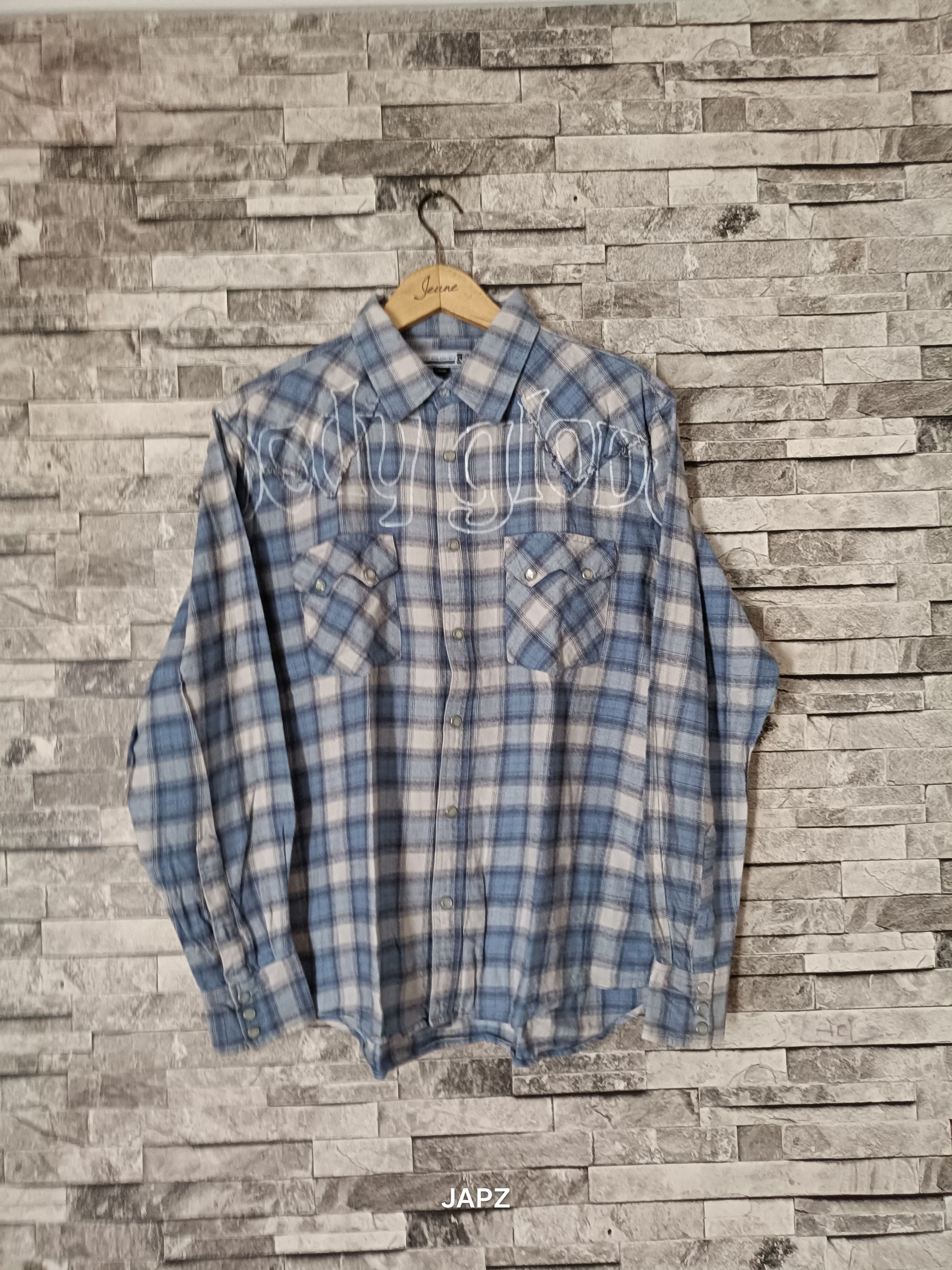 Body Glove Vintage body glove spell out print button shirt Size US L / EU 52-54 / 3 - 1 Thumbnail