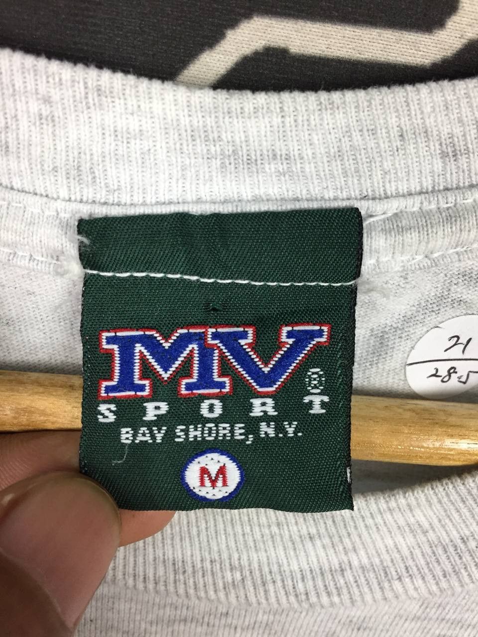 Vintage Vtg 90s MV Sport NYU New York University Pocket Tee Size US M / EU 48-50 / 2 - 7 Thumbnail