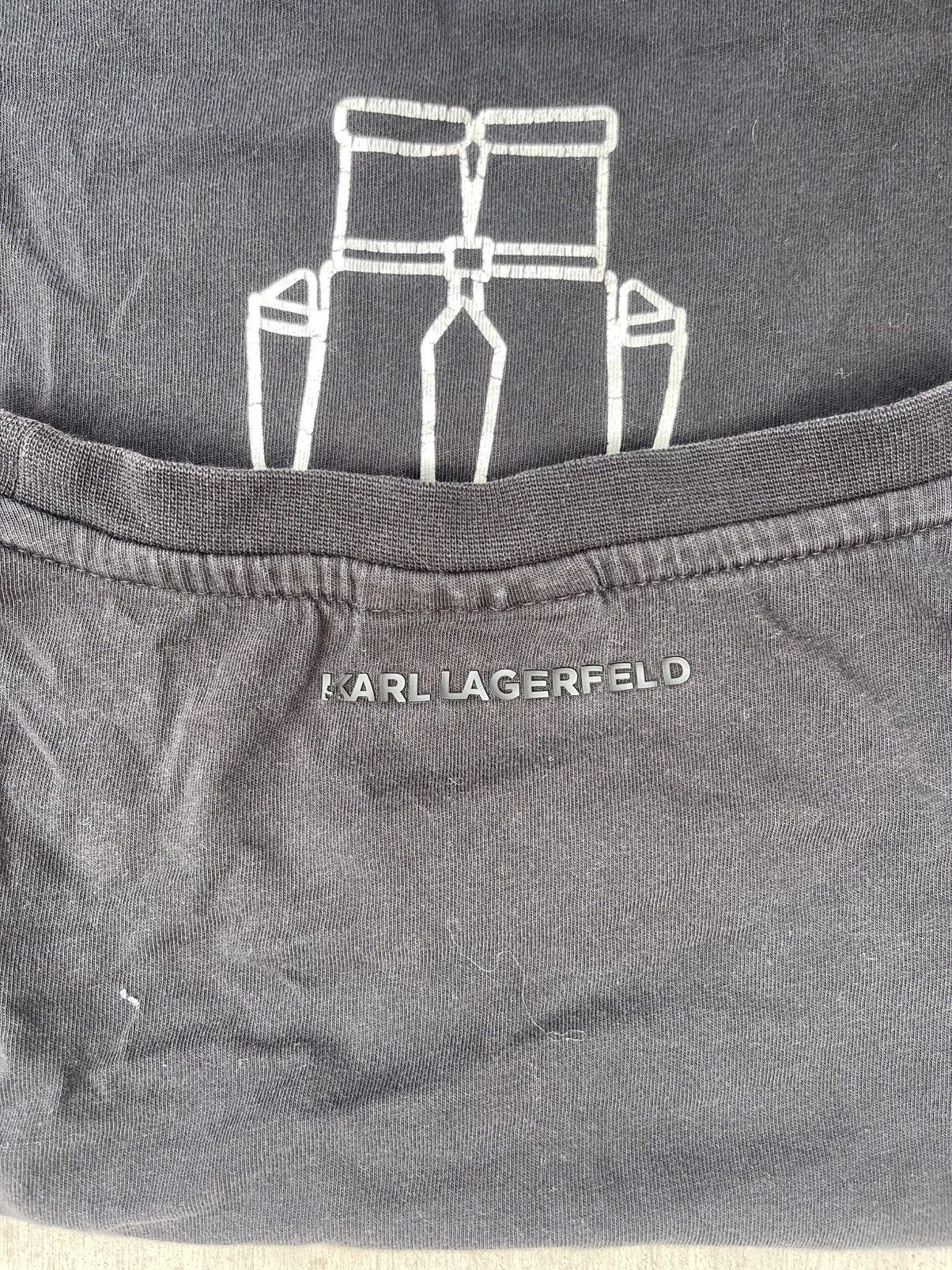 Karl Lagerfeld VINTAGE Karl Lagerfeld Paris "Character" Tee Size US M / EU 48-50 / 2 - 3 Thumbnail