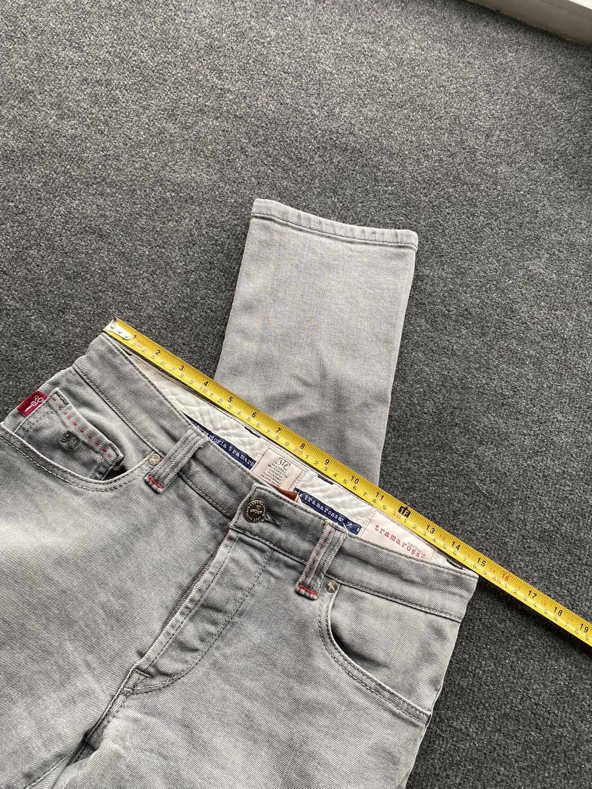 Other 🔥Tramarossa Sartoria Gray Designer straight jeans 30 Size US 30 / EU 46 - 11 Thumbnail