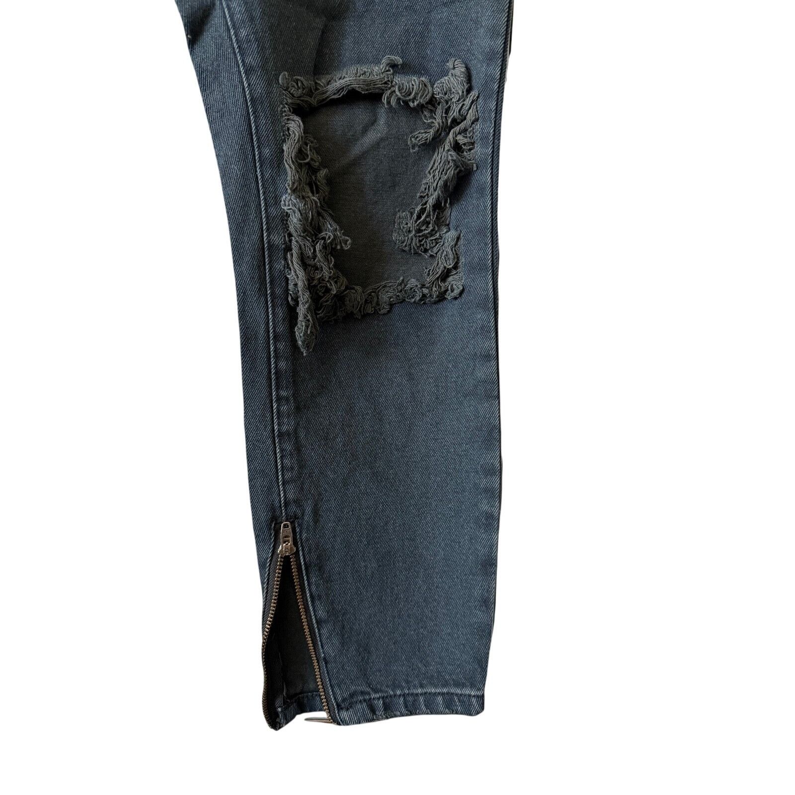 One Teaspoon One Teaspoon Fox Black FreeBird Skinny Leg Jean 26 Size 26" / US 2 / IT 38 - 5 Thumbnail