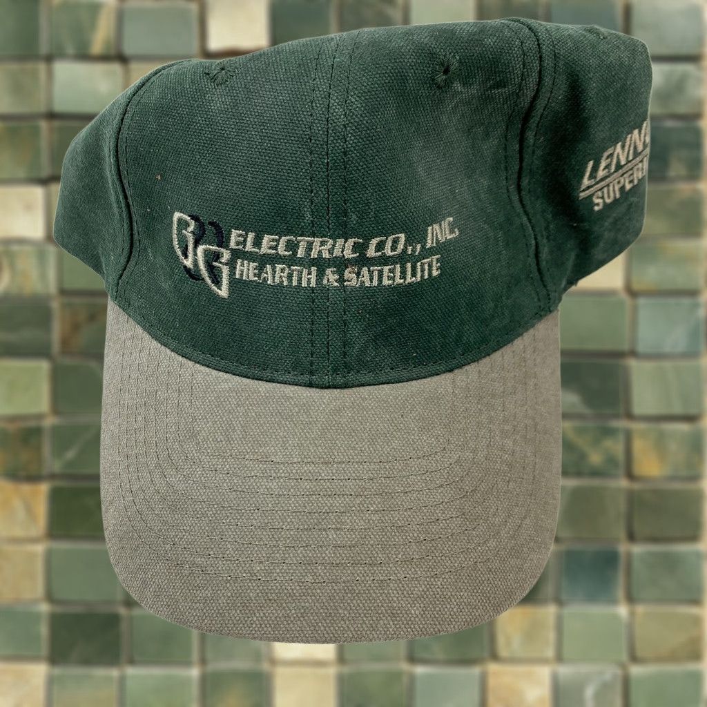 Vintage VINTAGE Headshot Green Strapback Dad Hat Cap Men One Size Green Solid Unworn Light wear from storage with photos Size ONE SIZE - 1 Thumbnail