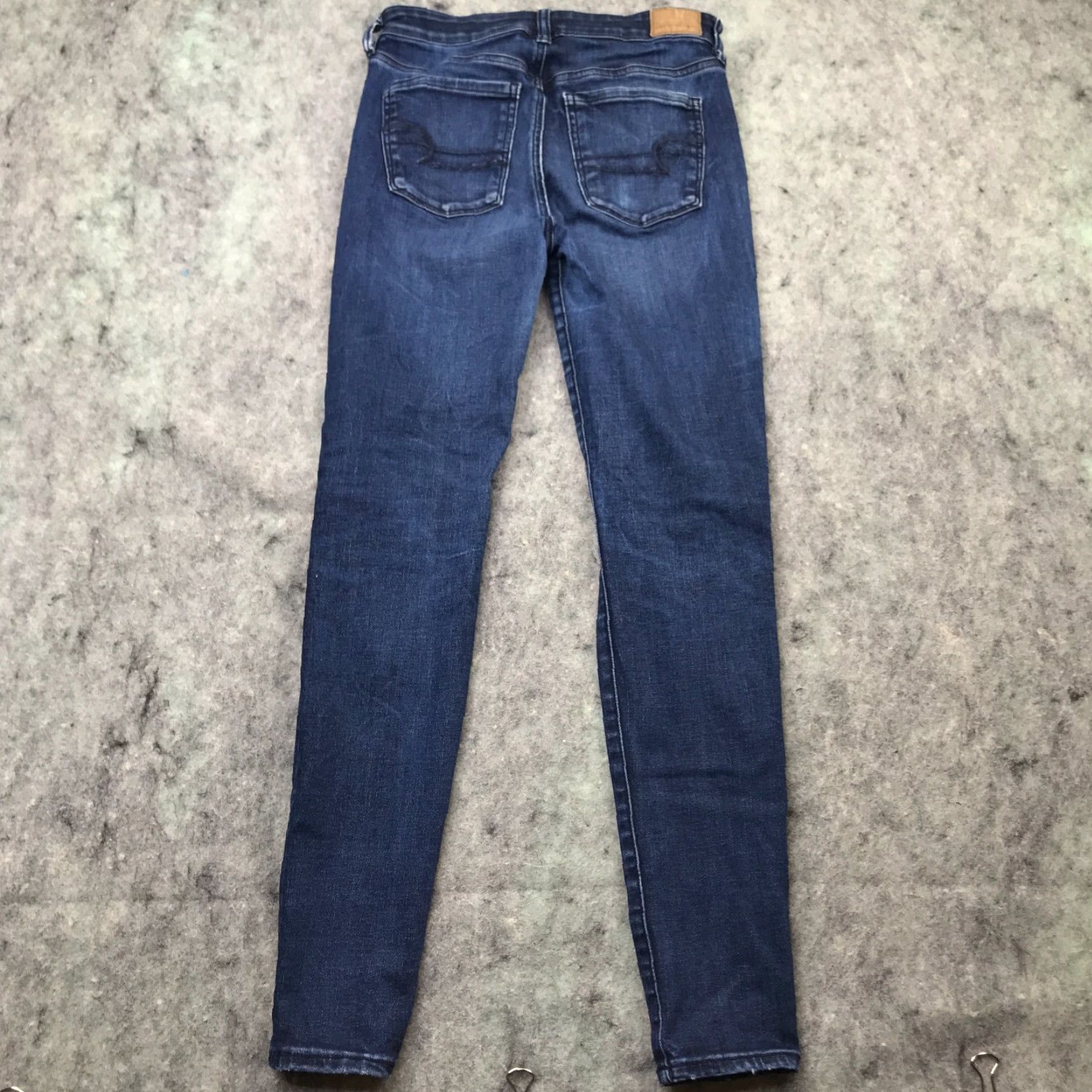 American Eagle Outfitters American Eagle Womens Jeans 4 Distressed Destroyed High Rise Jegging Stretch Size 27" / US 4 / IT 40 - 7 Thumbnail