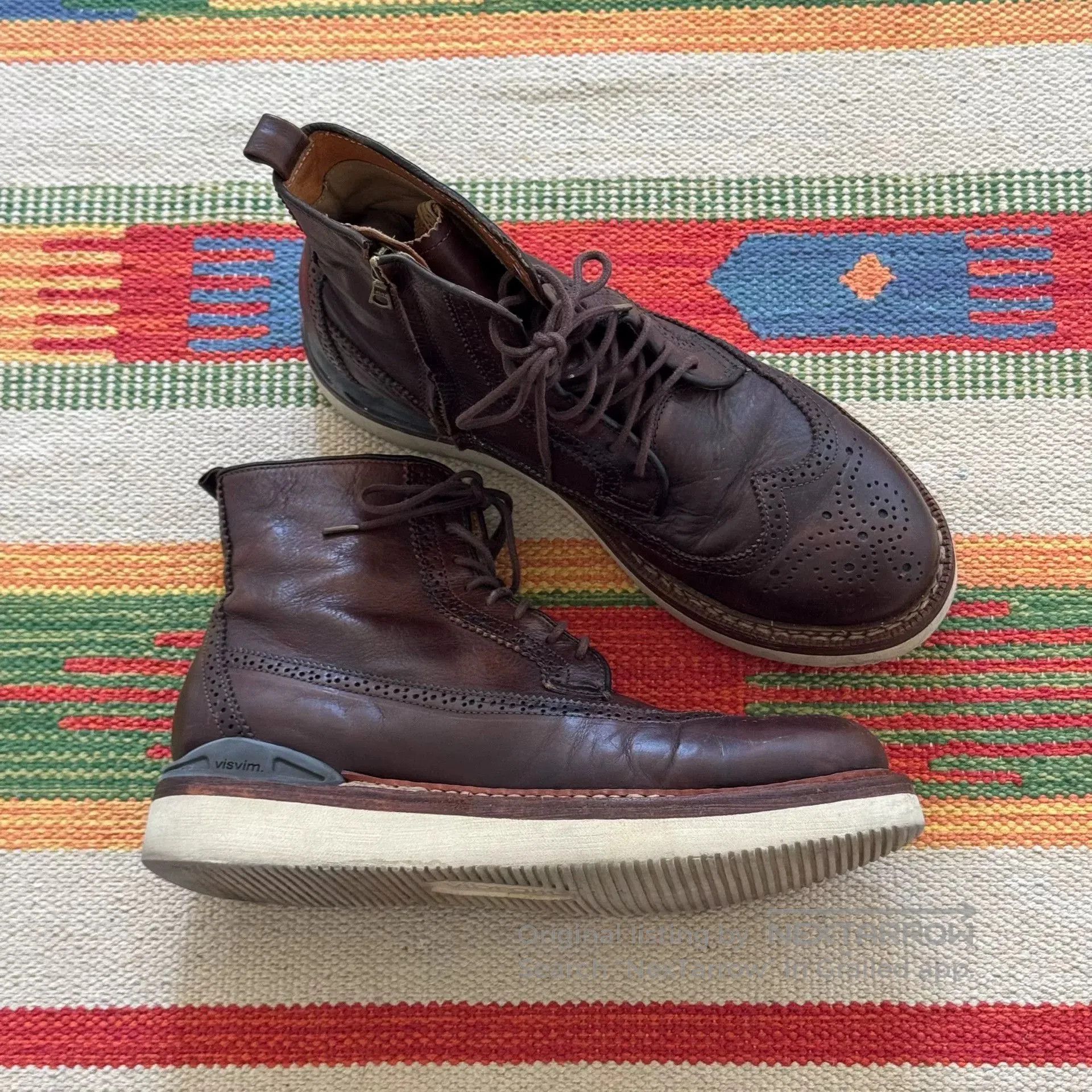 Visvim visvim patrician classic boots in dark brown. Size US 9.5 / EU 42-43 - 2 Thumbnail