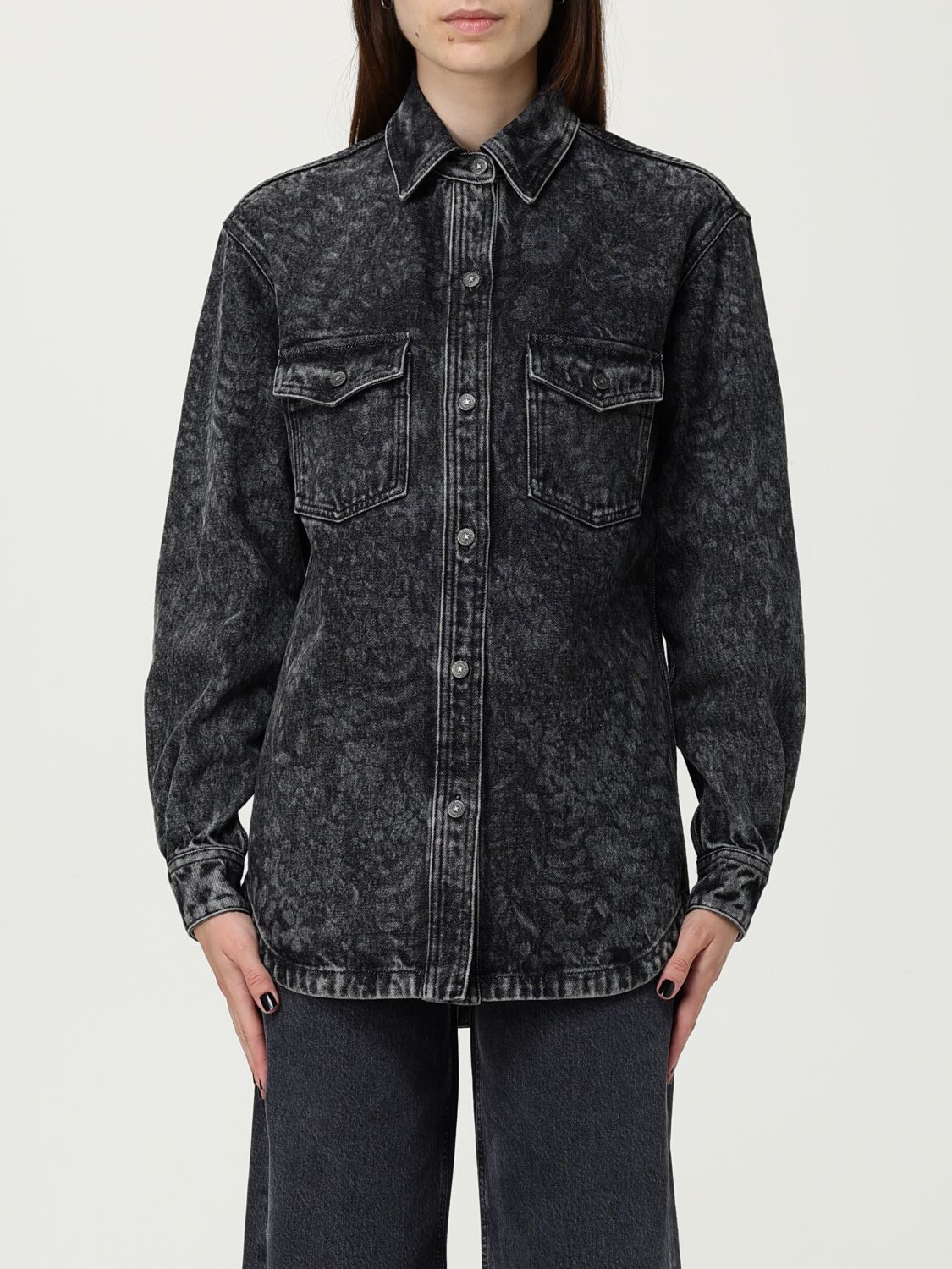 Golden Goose Golden Goose Shirt Woman Black Size S / US 4 / IT 40 - 1 Thumbnail