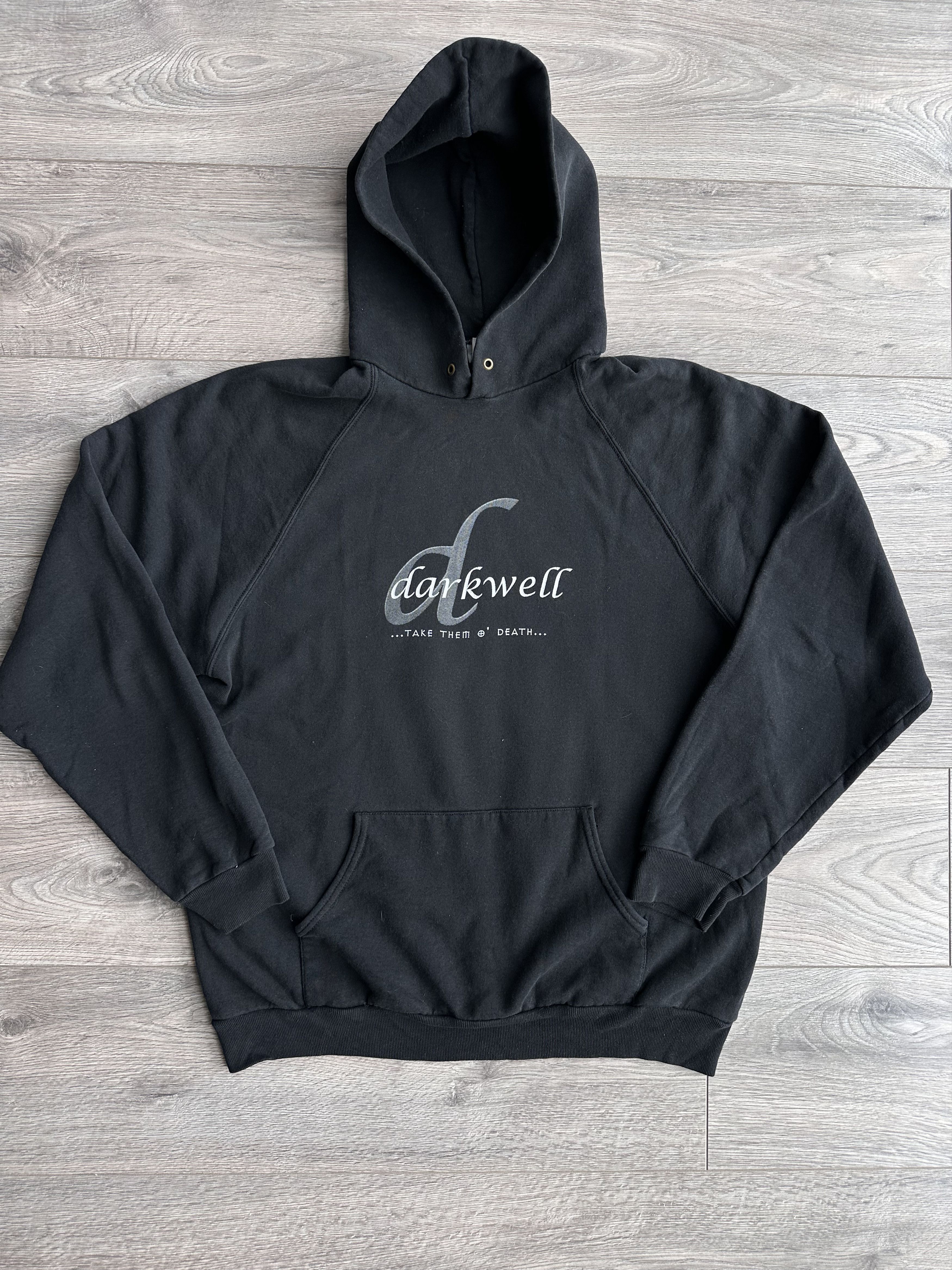 Band Tees × Vintage Darkwell vintage hoodie Size US XL / EU 56 / 4 - 1 Thumbnail