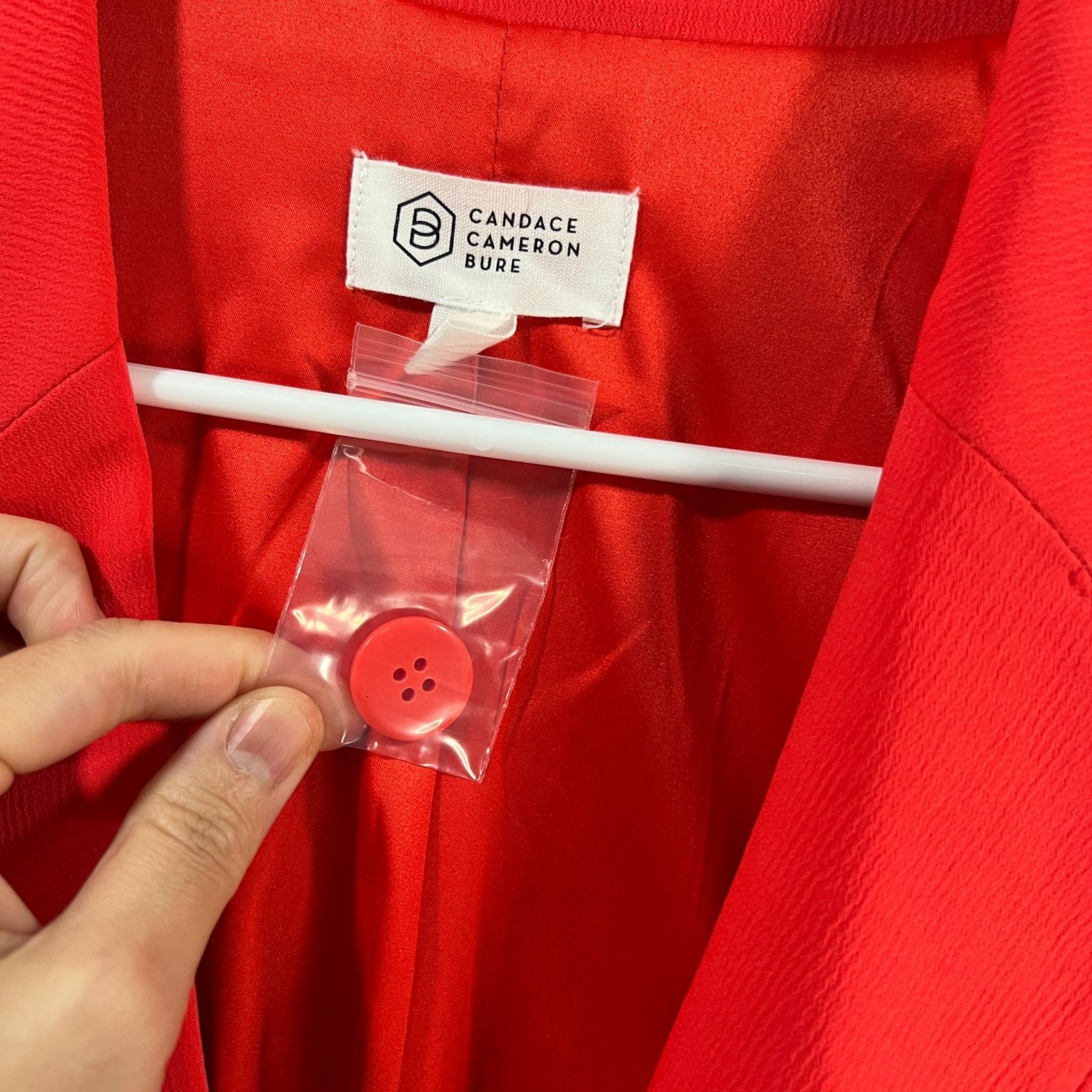 Other Candace Cameron Bure Suits Womens Regular Blazer Red Size L / US 10 / IT 46 - 4 Thumbnail