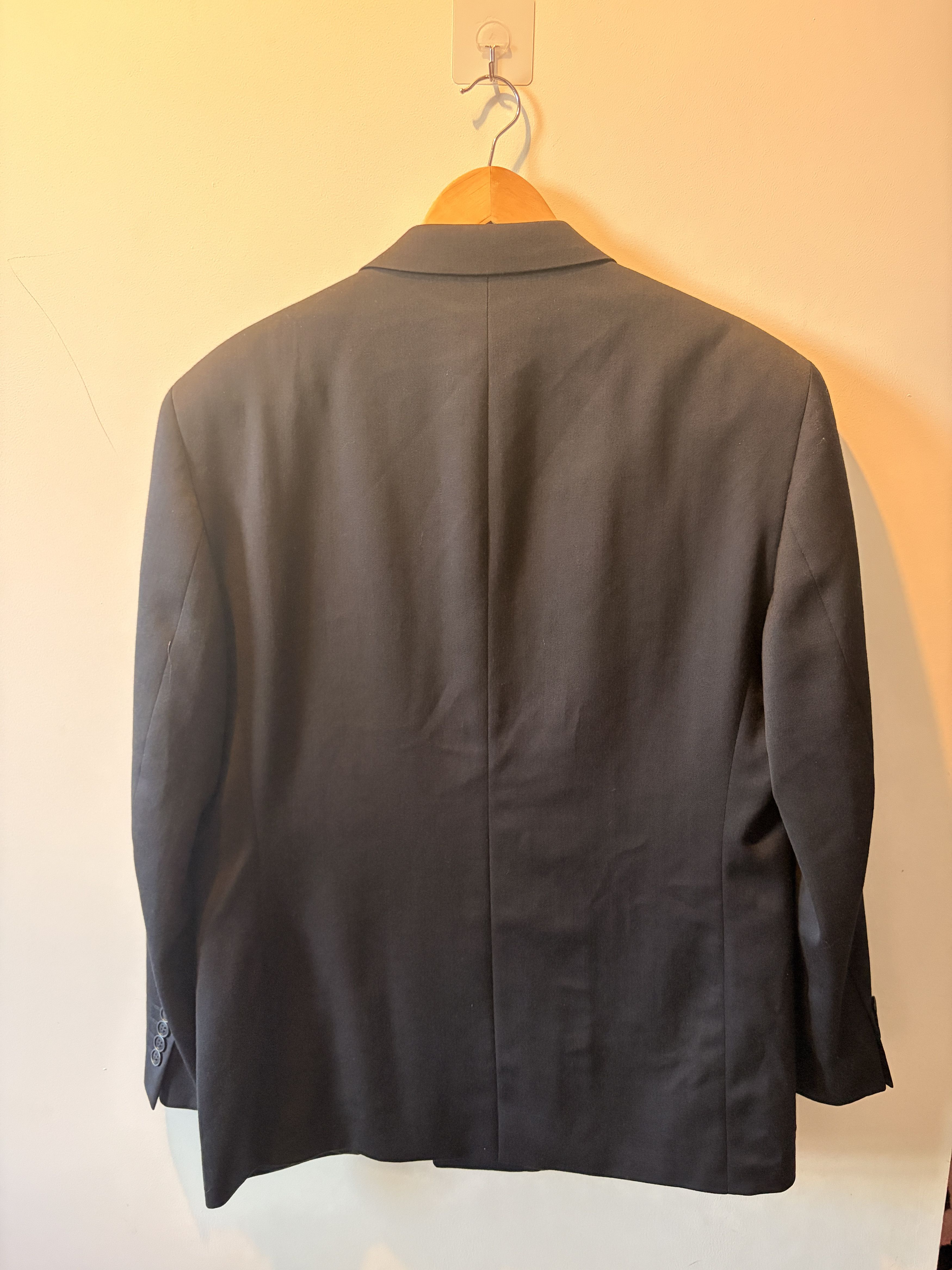 Yves Saint Laurent Yves Saint Laurent Pour Homme Double-Breasted Wool Blazer Size 52R - 5 Thumbnail