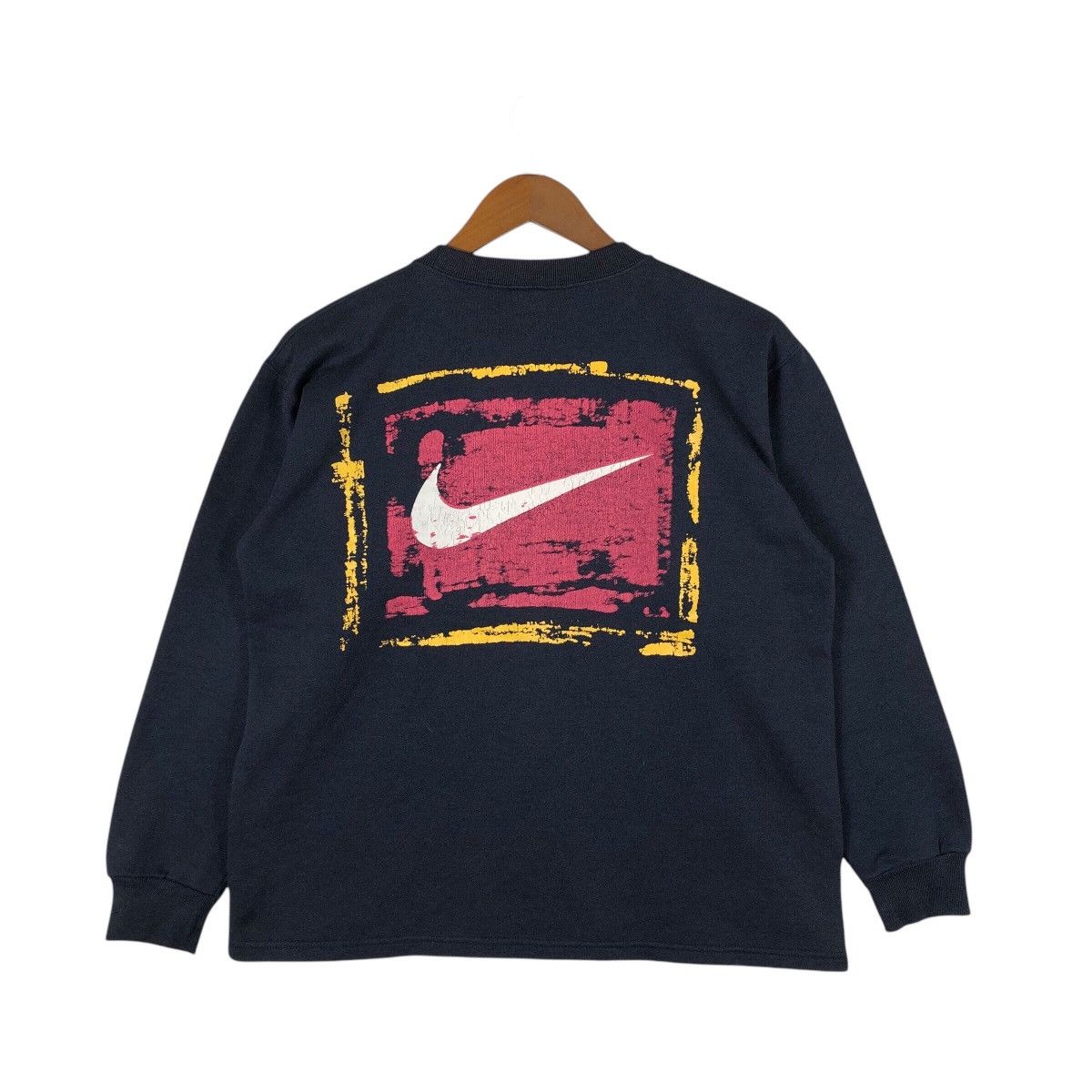 Nike NIKE Nice Swoosh Design Sweatshirt Size US M / EU 48-50 / 2 - 1 Thumbnail
