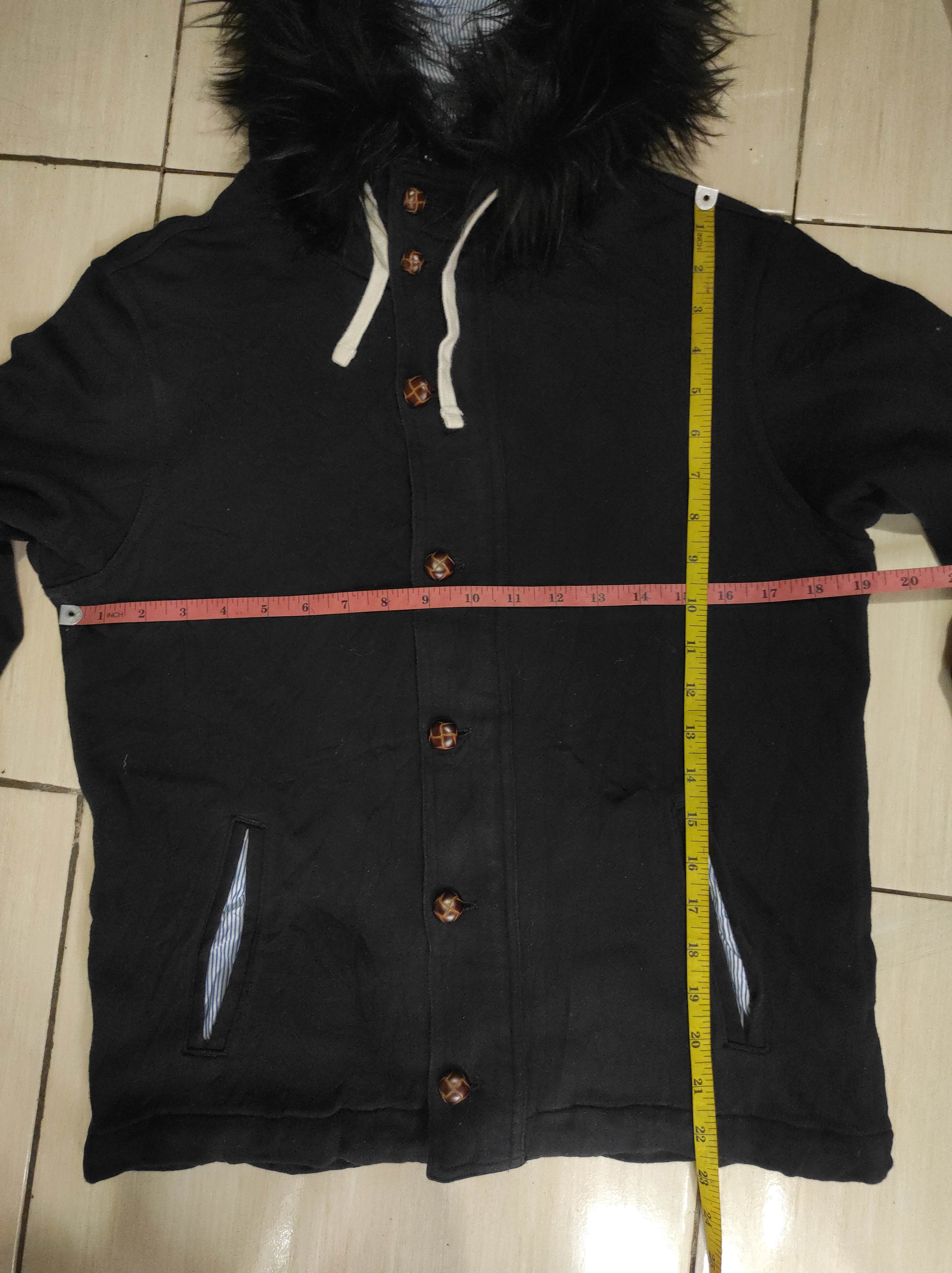 Hysteric Glamour Beams Zip Button Fur Hoodie Ifsixwasnine Lgb Style Size US S / EU 44-46 / 1 - 12 Thumbnail