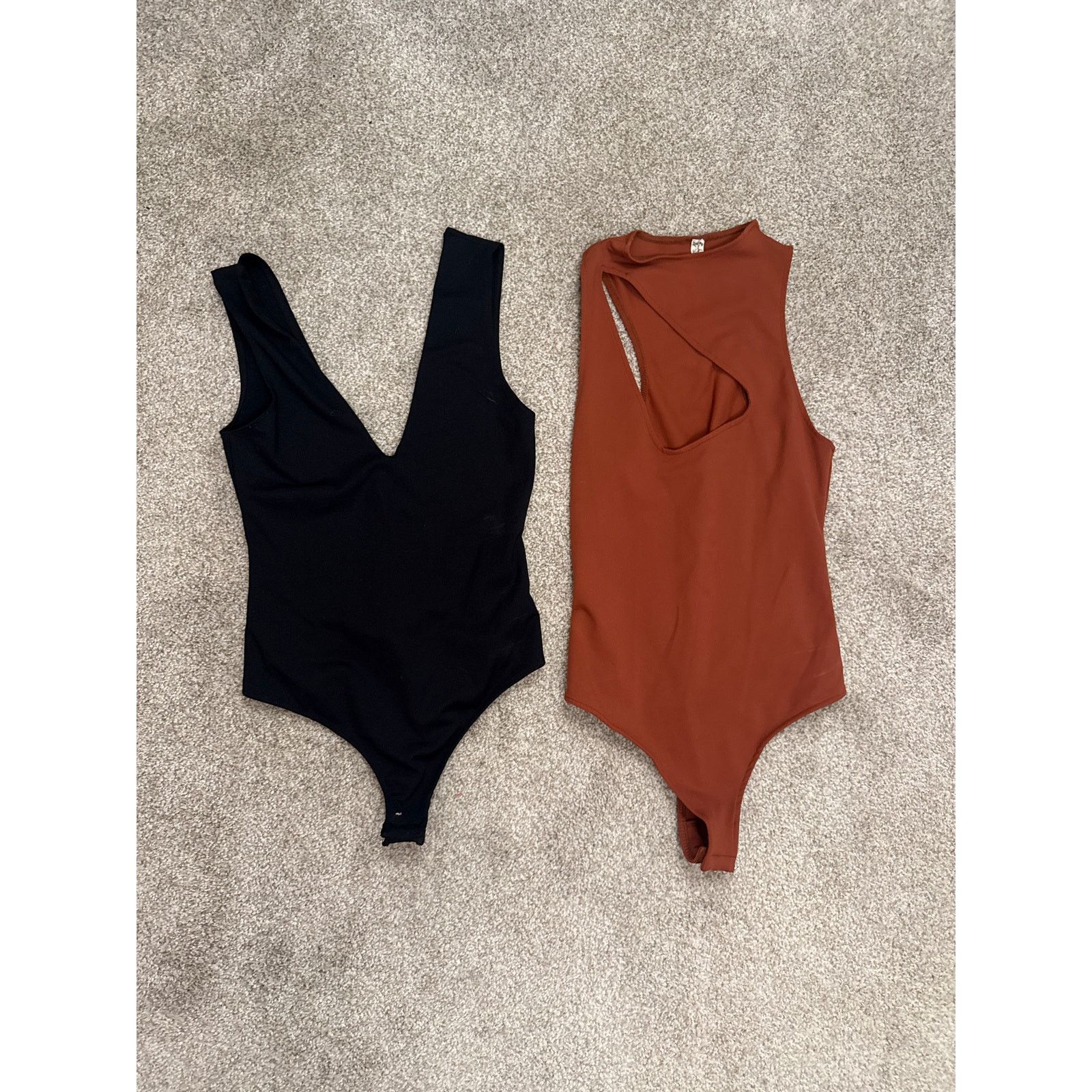 Free People Intimately Free People Deep V Thong&Keep It Going Bodysuit,S Size 27" / US 4 / IT 40 - 7 Thumbnail