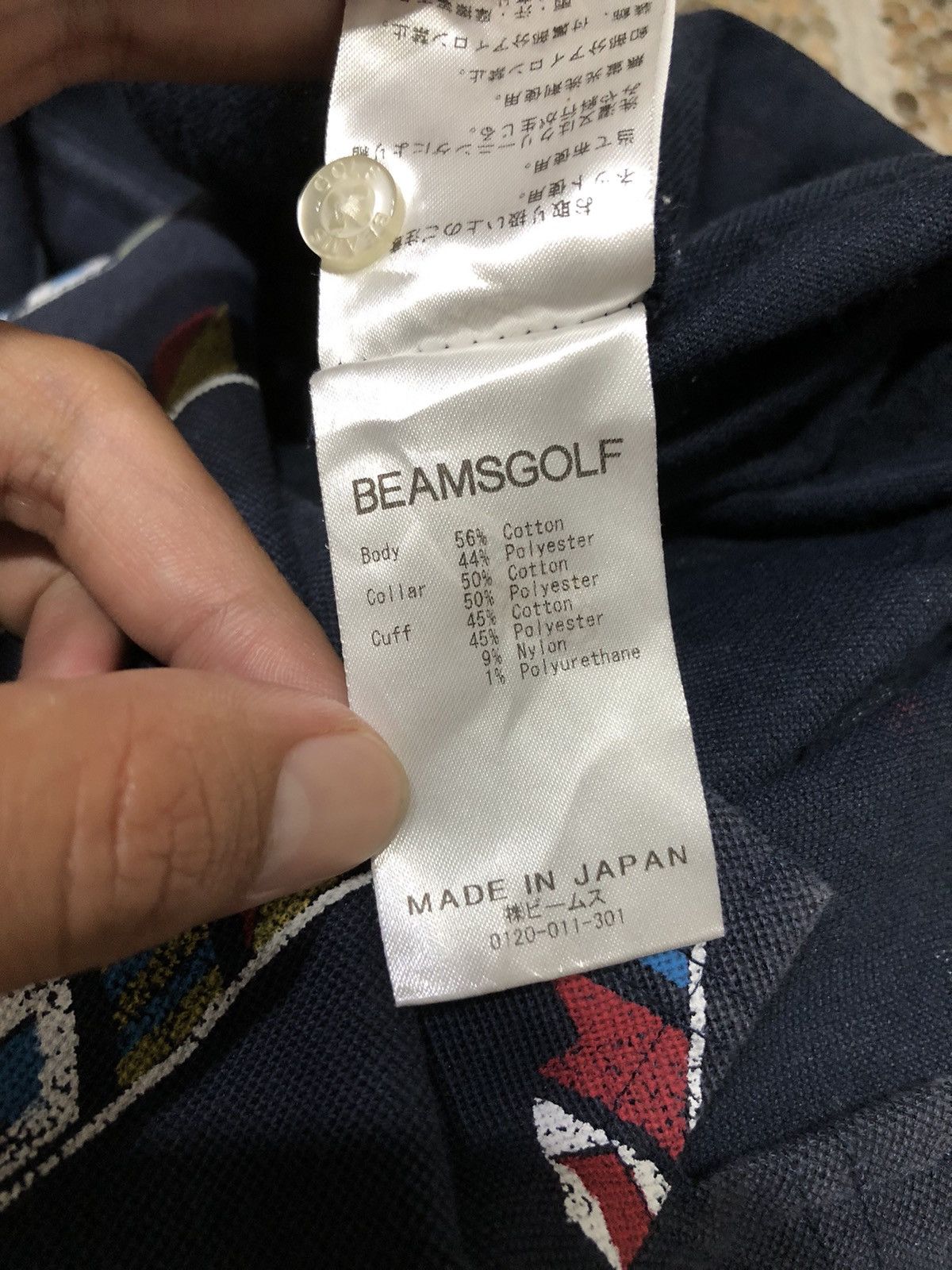 Beams Plus × Japanese Brand × Vintage Vintage Beams Golf Polo Shirt Size M / US 6-8 / IT 42-44 - 9 Thumbnail