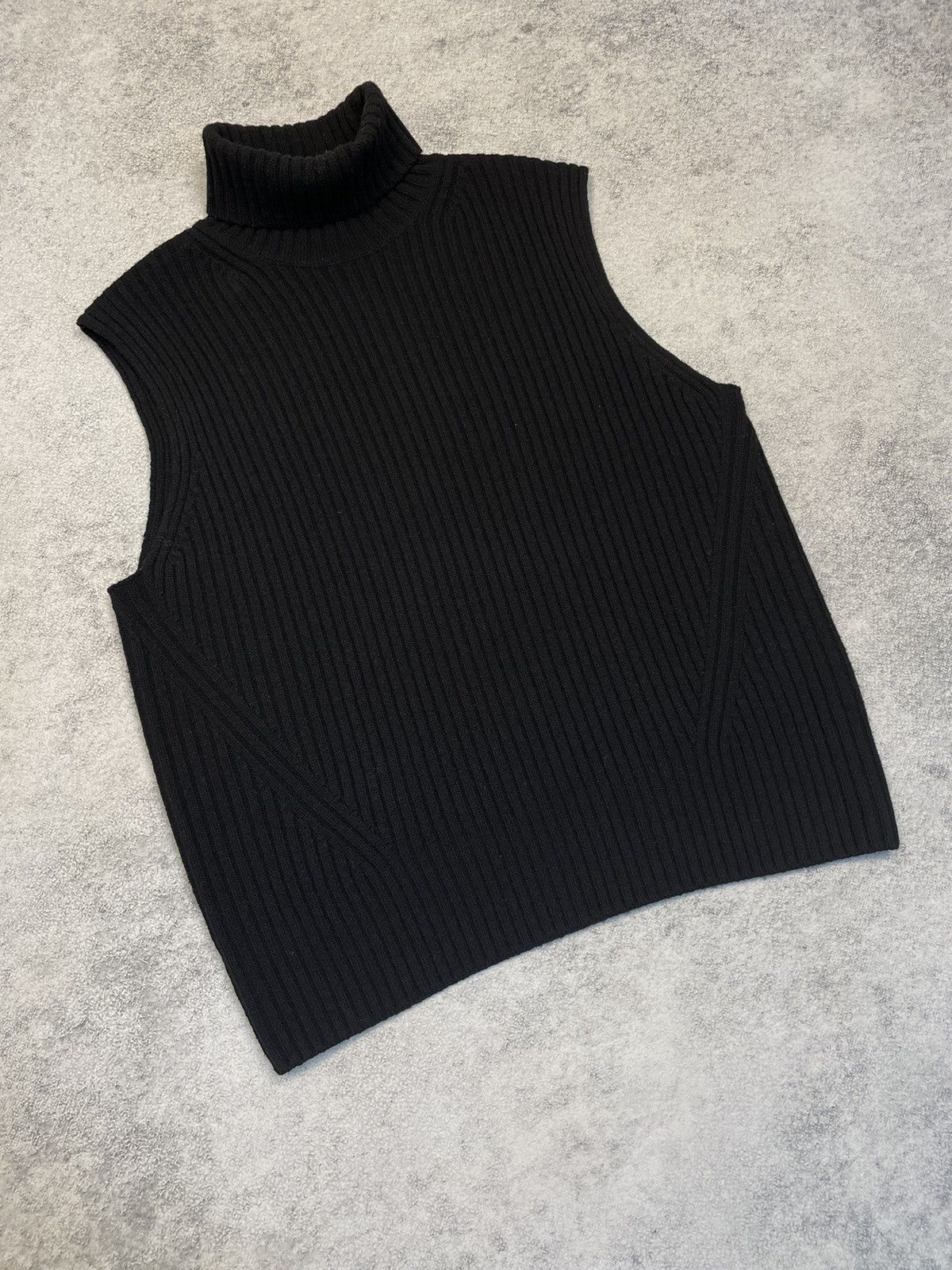 Dries Van Noten Luxury Dries Van Noten tank top Wool Vest Size US L / EU 52-54 / 3 - 3 Thumbnail