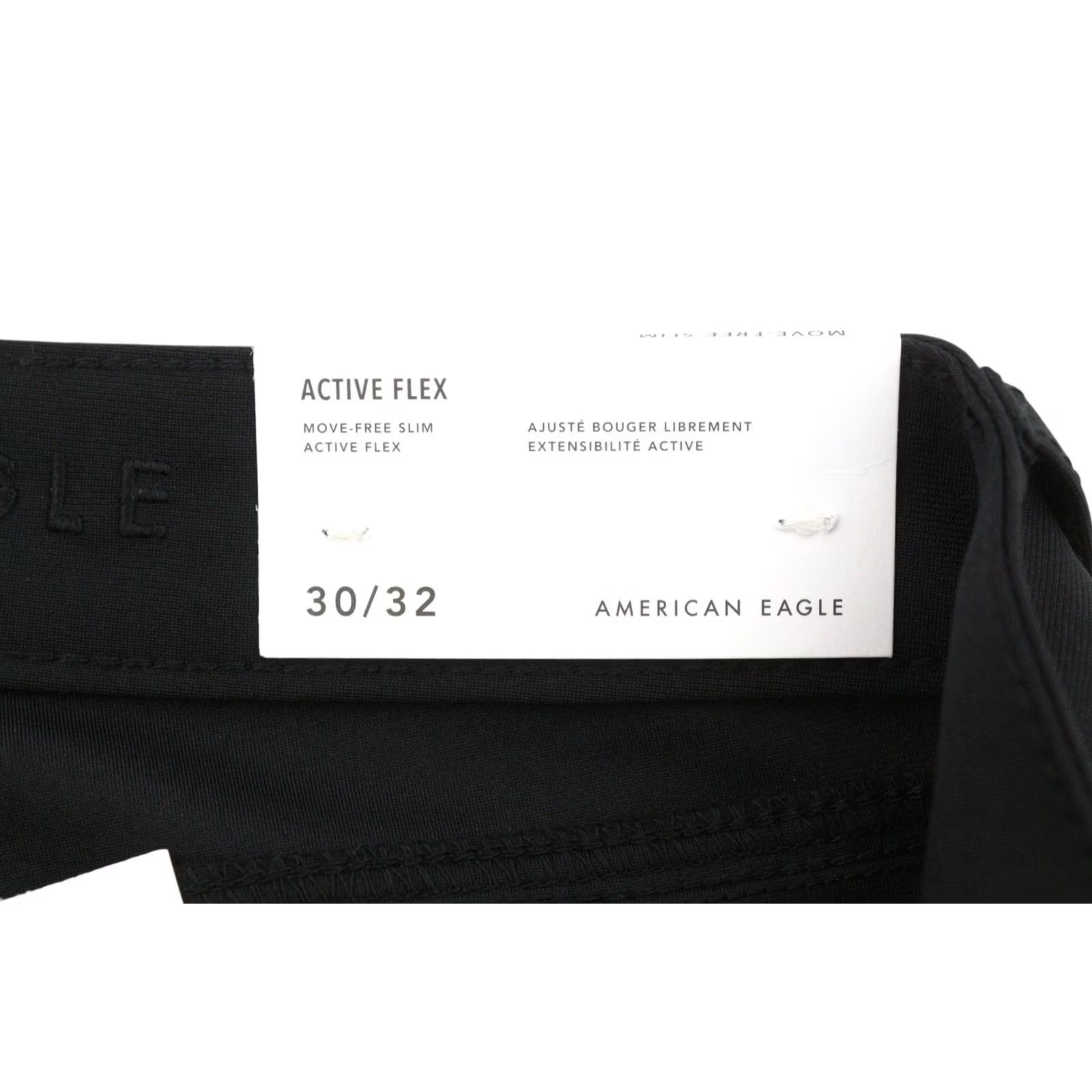 American Eagle Outfitters American Eagle Outfitters Trousers Men W30/L32 Black Slim Move-Free Flex Size US 30 / EU 46 - 7 Thumbnail