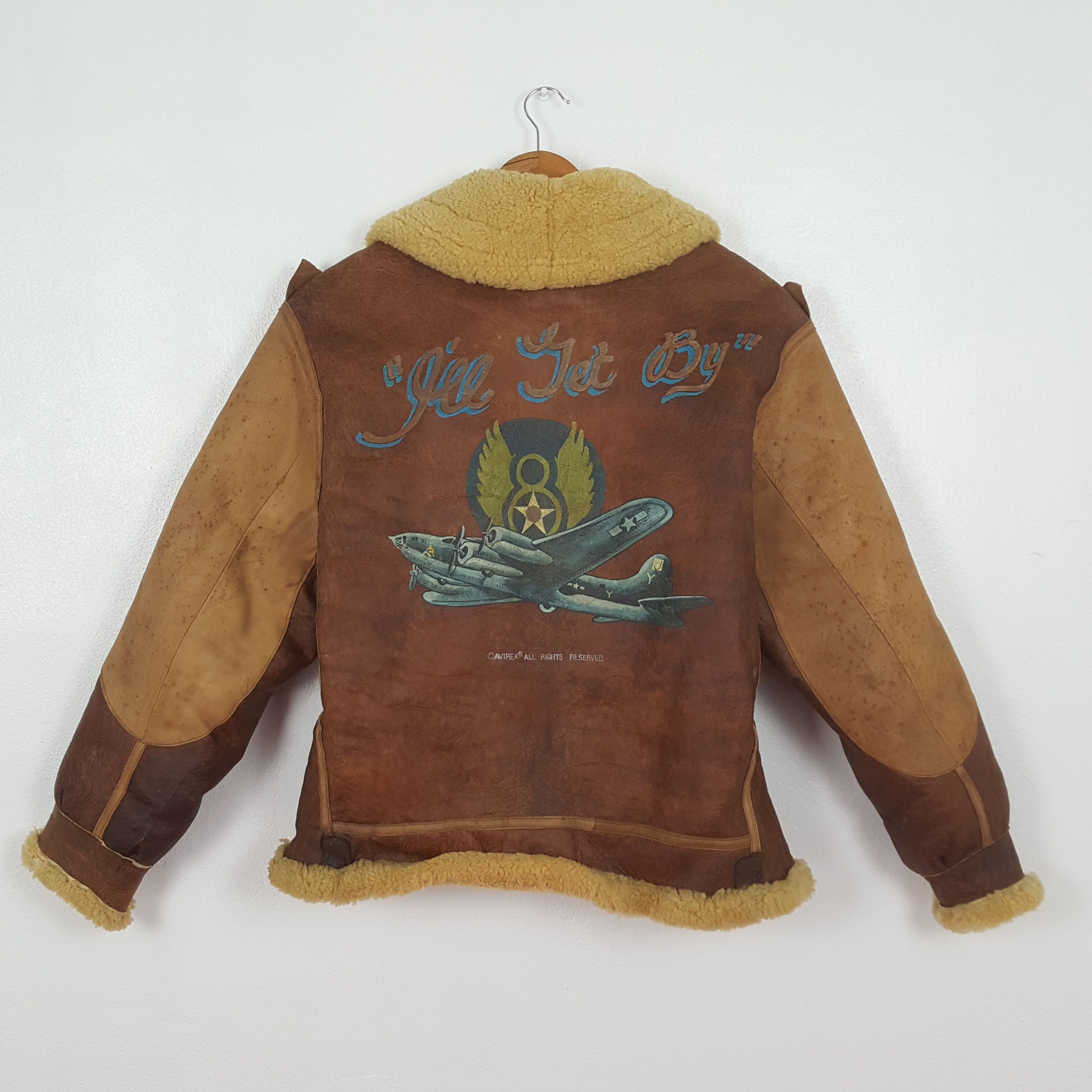Avirex Vintage Avirex Rare Air Force Winter Jacket C303N9 Size US L / EU 52-54 / 3 - 1 Thumbnail