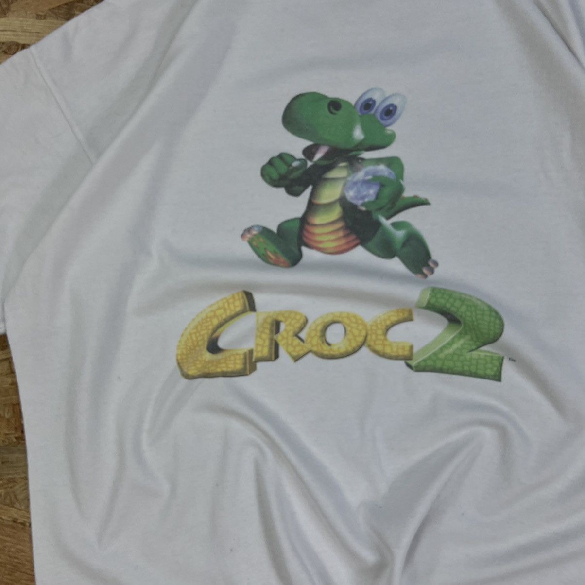 Other CROC 2 GAME T-SHIRT VINTAGE MOVIE 90S ARCHIVE VIDEO Size US L / EU 52-54 / 3 - 2 Thumbnail