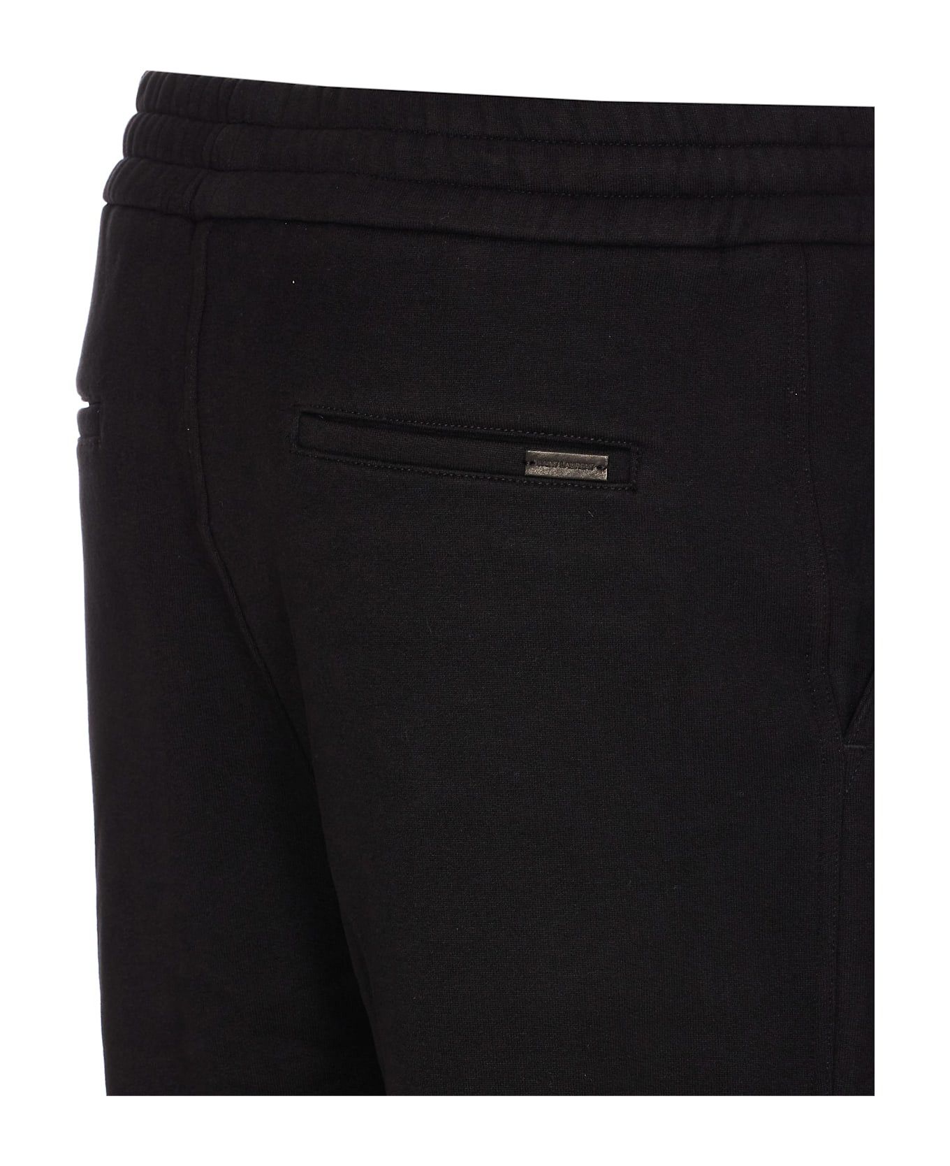 Saint Laurent Paris oc11z0126 813788 Sweatpant & Jogger jambes in Noir Size US 28 / EU 44 - 3 Thumbnail
