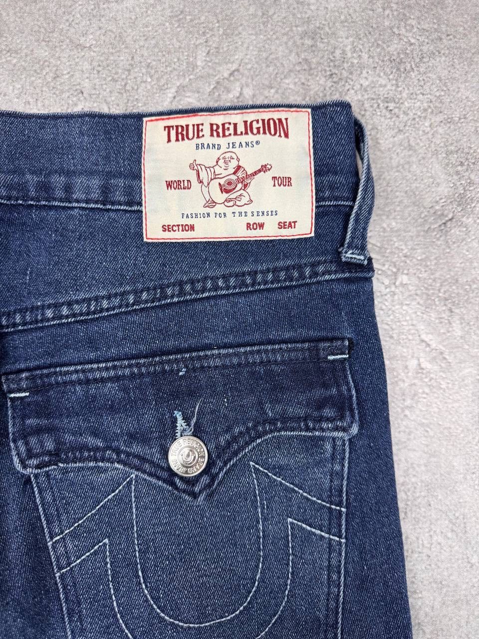 True Religion True Religion Ricky Relaxed Straight Denim Shorts Men Blue Size US 30 / EU 46 - 7 Thumbnail