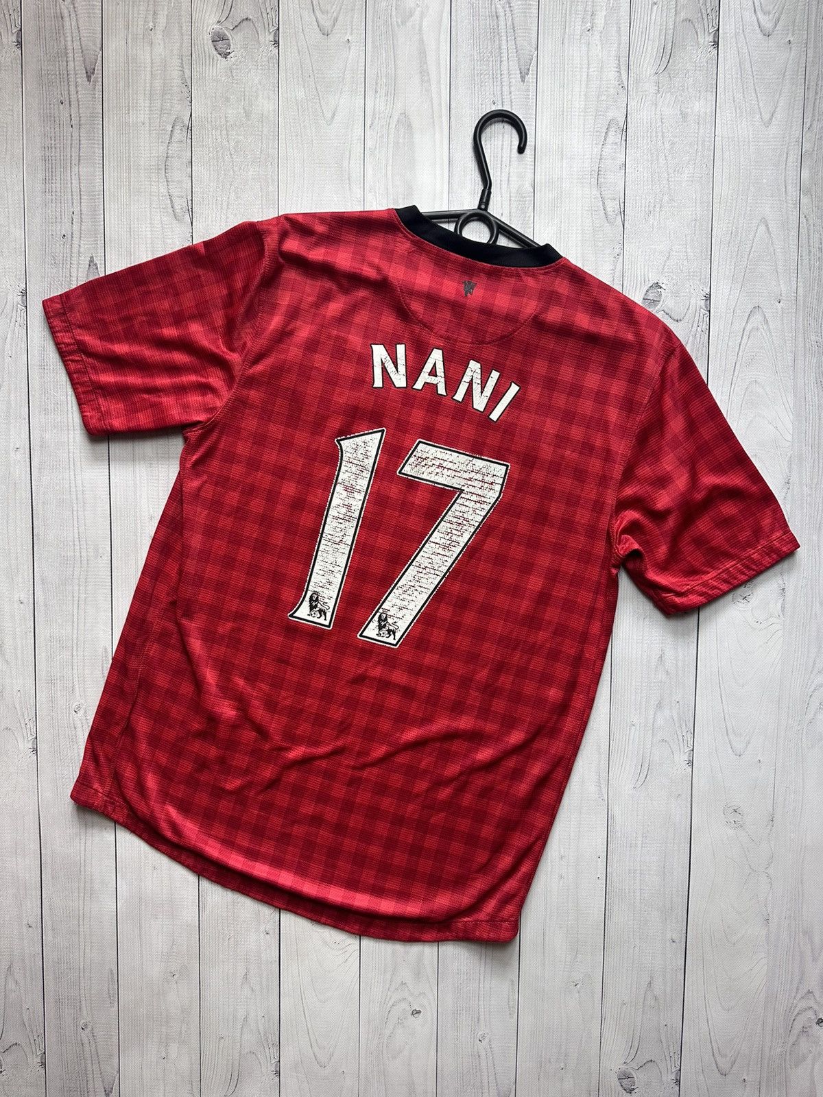 Nike × Vintage Vintage Nike Manchester United soccer 17 Nani size M Size US M / EU 48-50 / 2 - 1 Thumbnail