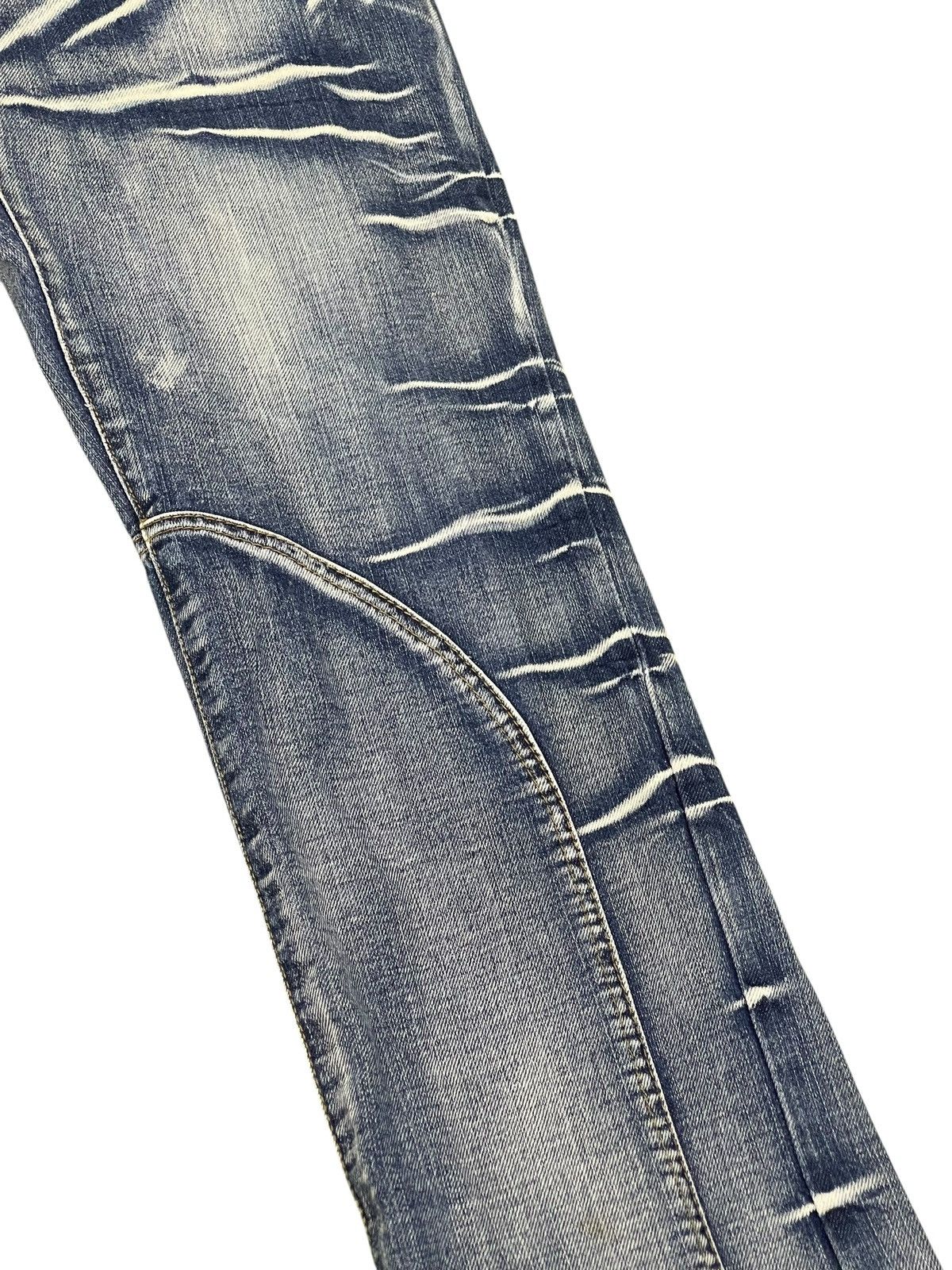 Hysteric Glamour Slim Jeans Unknow Japan Faded Acid Washed 2🟦0 Size US 33 - 4 Thumbnail