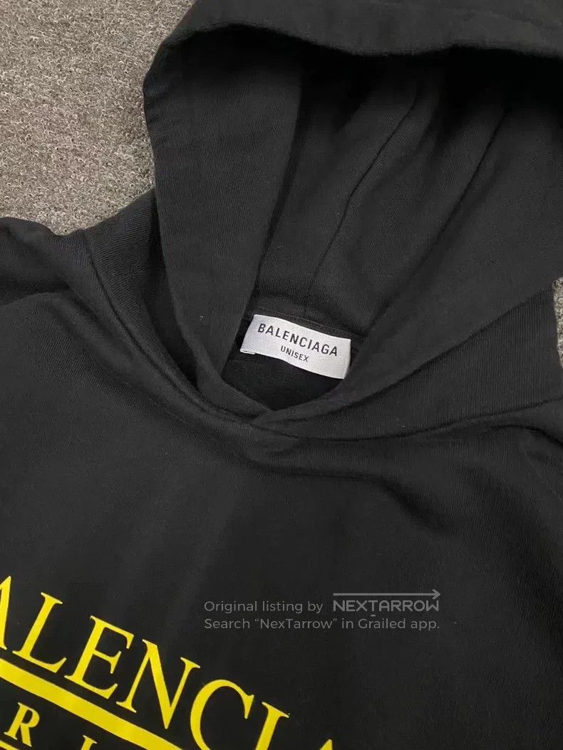 Balenciaga Balenciaga Chest Logo Hoodie Size US S / EU 44-46 / 1 - 4 Thumbnail