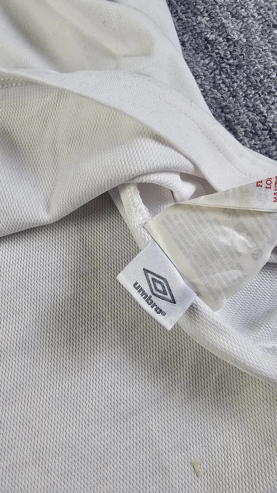 Umbro Umbro England 2012 Home Jersey Long Sleeve White XXL Tailor Size US XXL / EU 58 / 5 - 8 Thumbnail