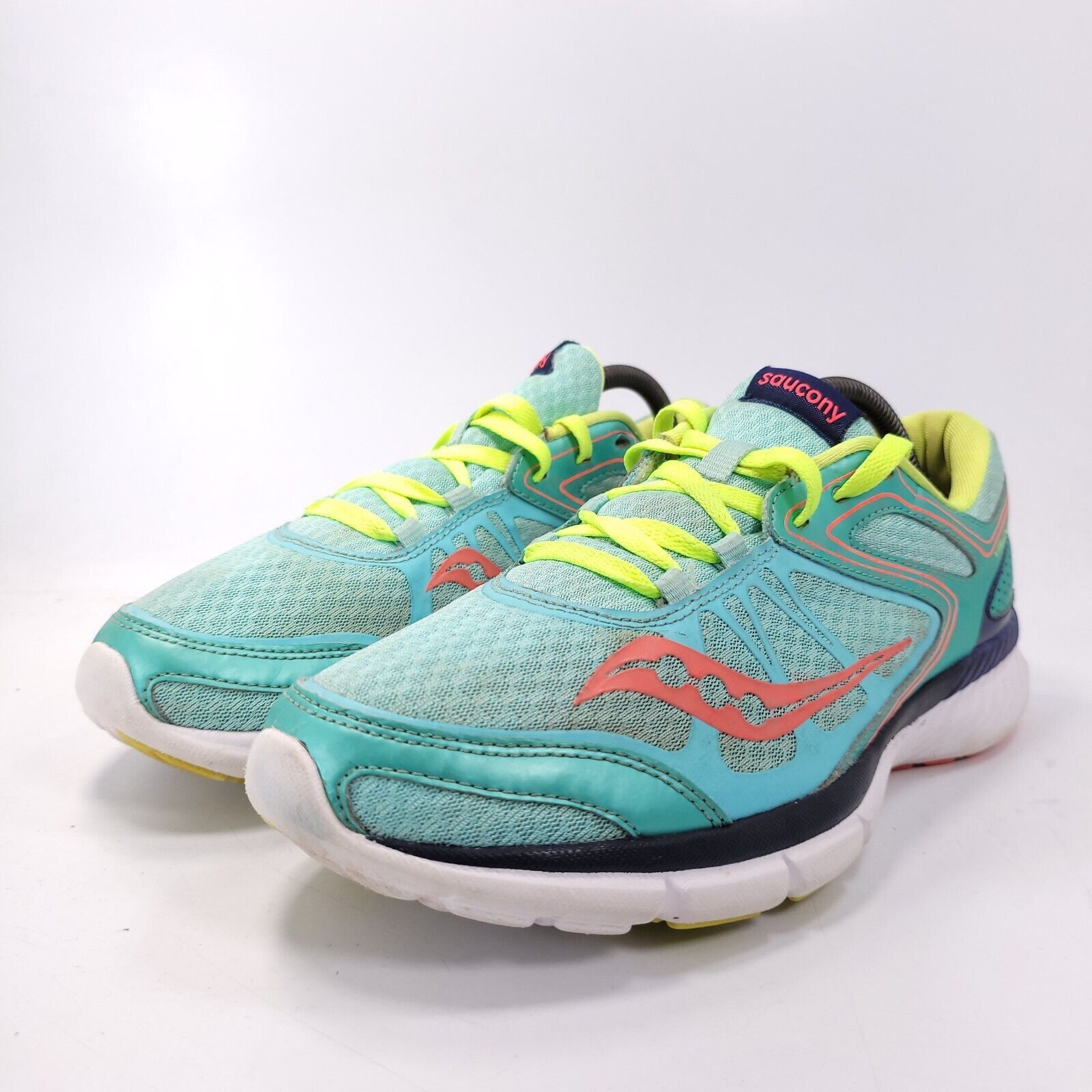 Saucony Saucony Velocity RN Shoe Women Size 9.5 S15265-1 Blue Yellow Size US 9.5 / IT 39.5 - 1 Thumbnail