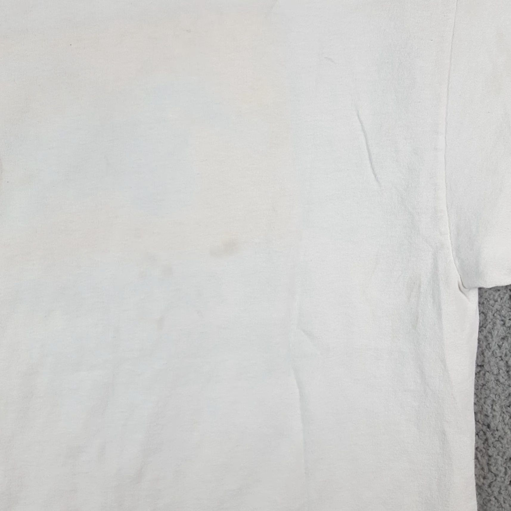 Delta VINTAGE John Deere T-Shirt Men's Large Retro 90s Farm Farmer Cotton Logo White Size US L / EU 52-54 / 3 - 5 Thumbnail