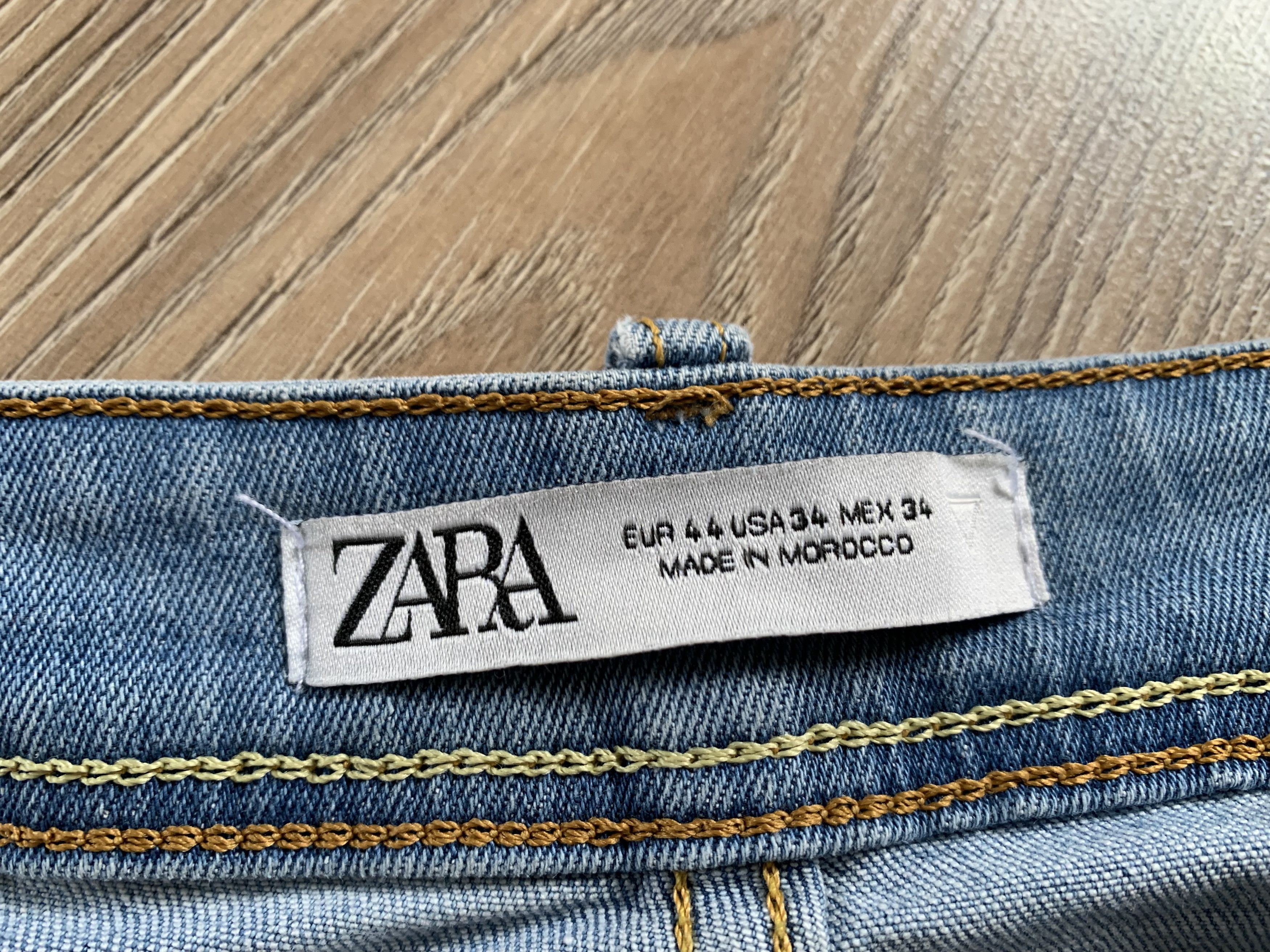 Zara Zara Man Light Blue Stretch Jeans Size US 34 / EU 50 - 7 Thumbnail
