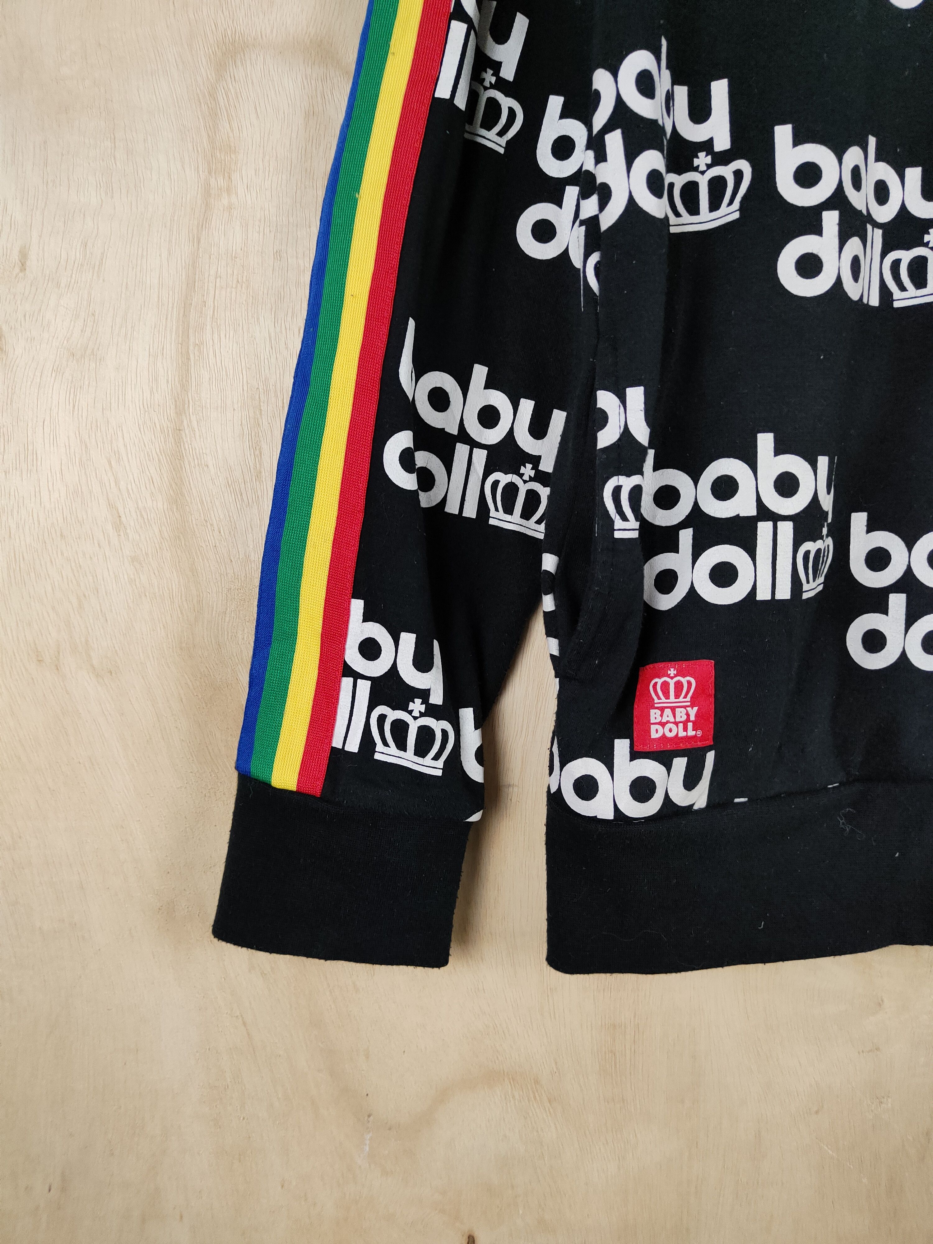 Japanese Brand × Vintage Baby Doll Black Sweaters #S2604 Size US L / EU 52-54 / 3 - 6 Thumbnail