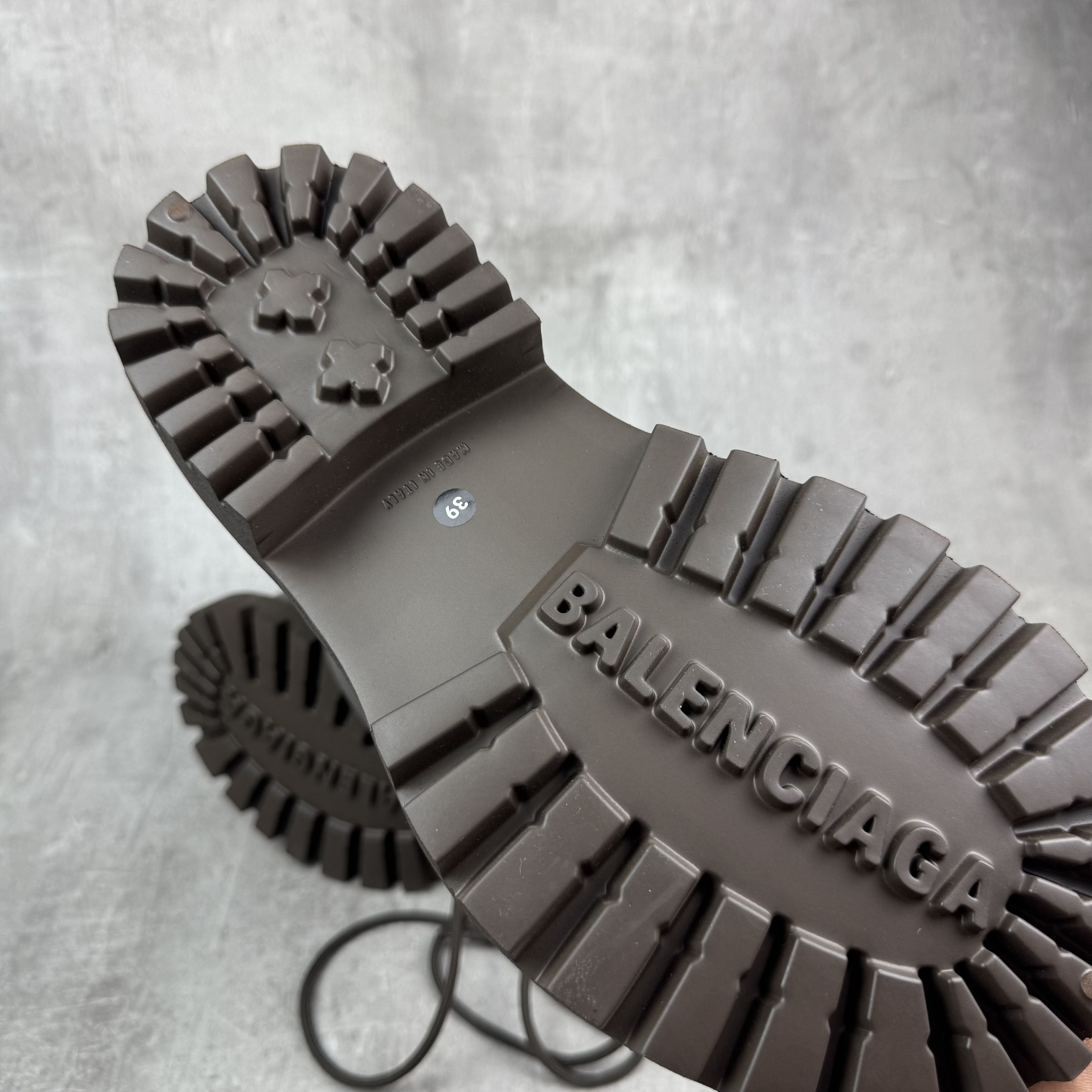 Balenciaga BALENCIAGA Steroid Boots in Brown Size US 6 / EU 39 - 9 Thumbnail