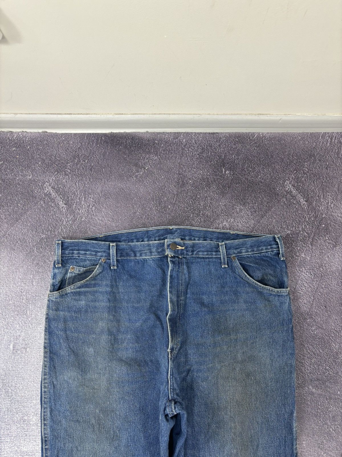 Dickies Vintage Dickies Work Blue Denim USA Hype Baggy Jeans Size US 42 / EU 58 - 12 Thumbnail