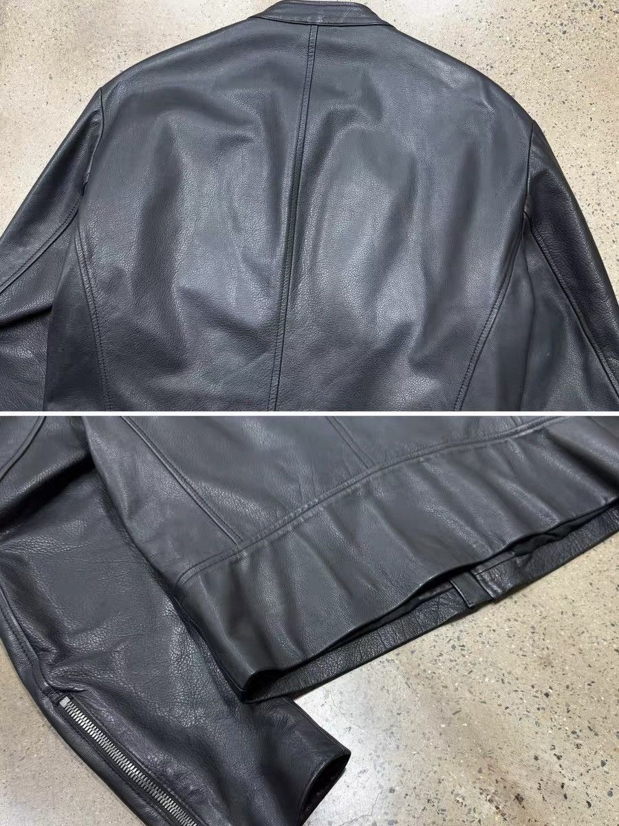 Maison Margiela Maison Margiela 08ss Zip-up Leather Jacket, 5-zip motorcycle Size US L / EU 52-54 / 3 - 5 Thumbnail