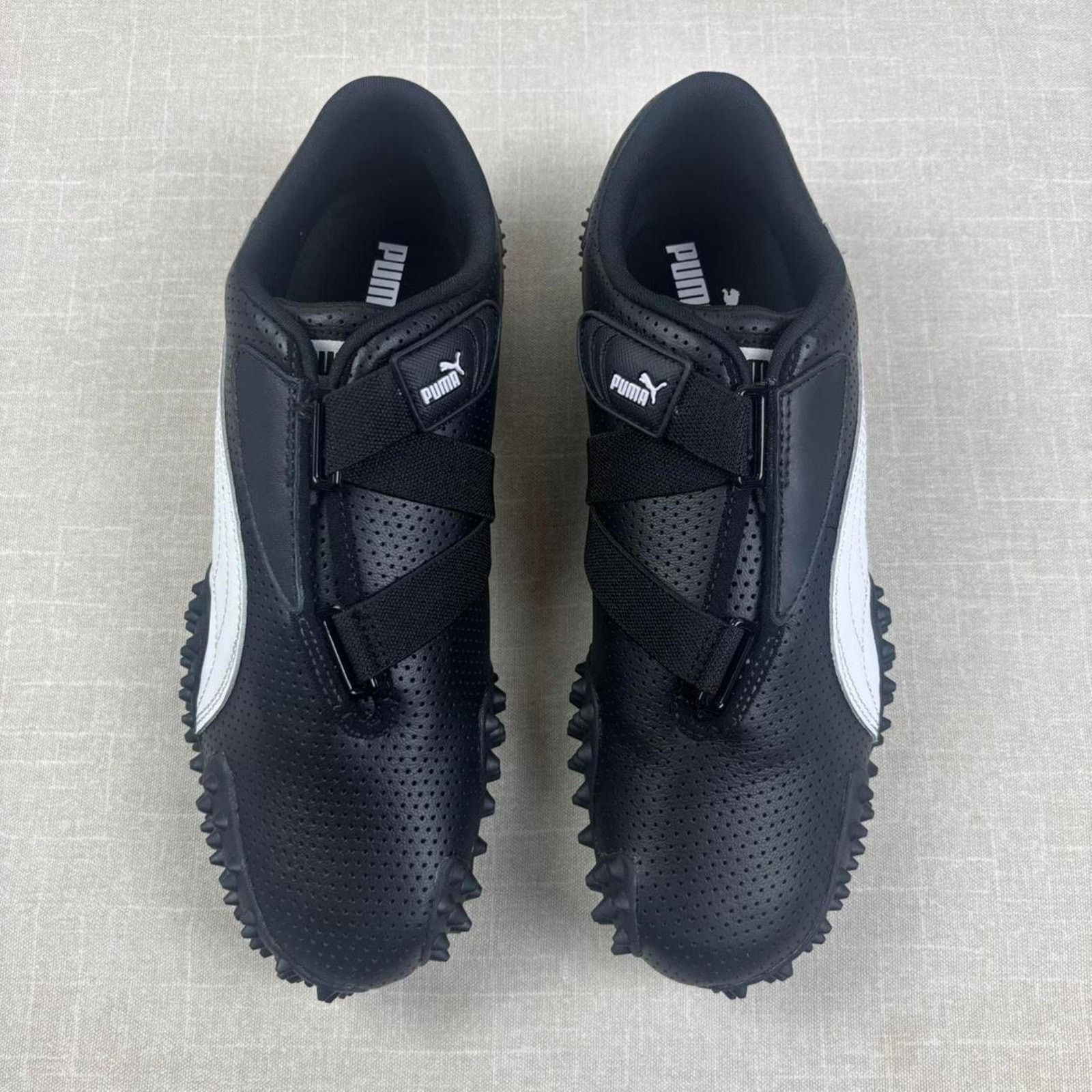 Puma 🐼 Puma Mostro Perforated “Black White” 9.5M Size US 9.5 / EU 42-43 - 4 Thumbnail
