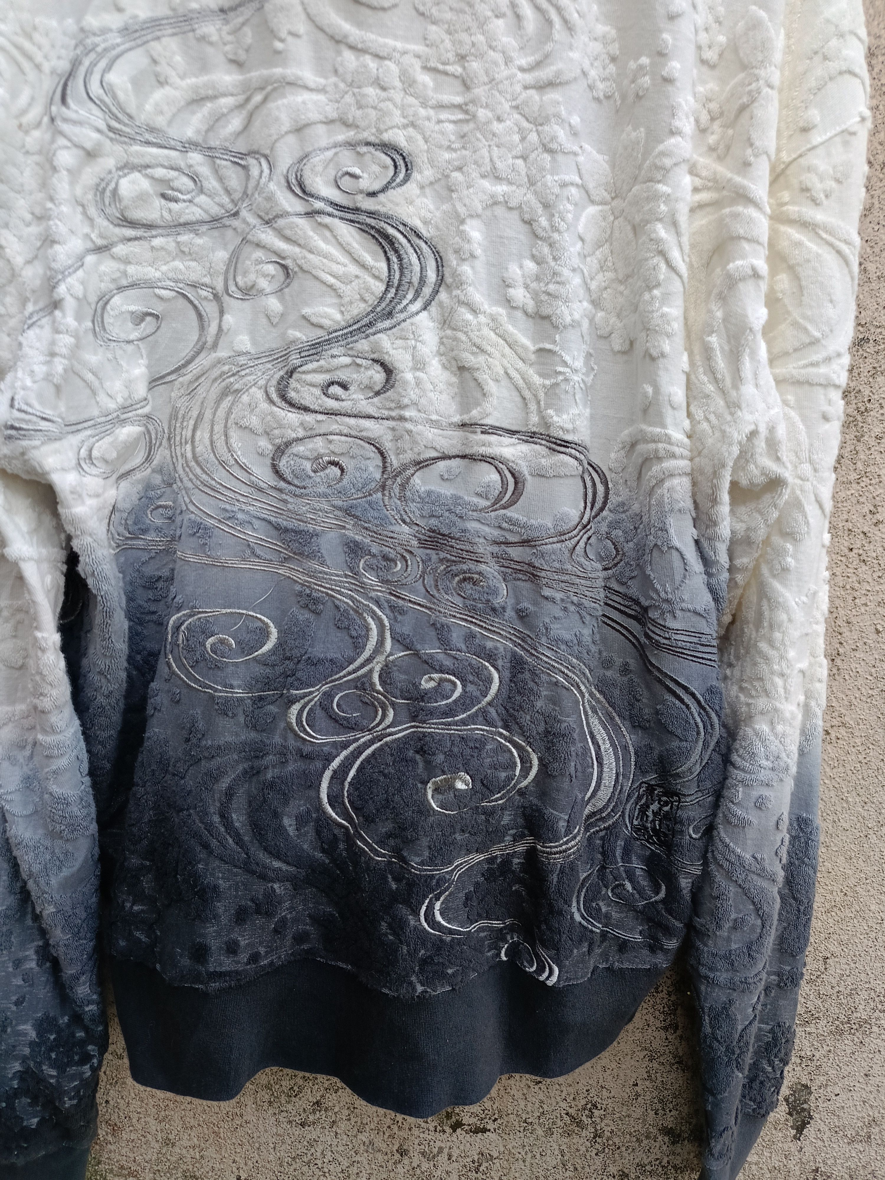 Japanese Brand KARAKURI TAMASHII JAPANESE MOTIF DESIGN ZIPPER HOODIE Size US M / EU 48-50 / 2 - 8 Thumbnail