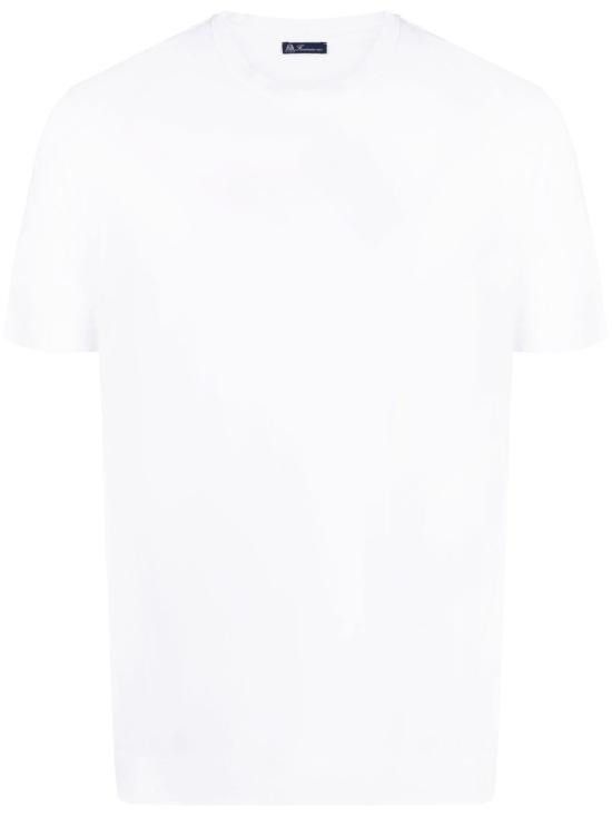 Finamore FINAMORE Men T-Shirts POSITANO 34 White Size US XL / EU 56 / 4 - 1 Thumbnail
