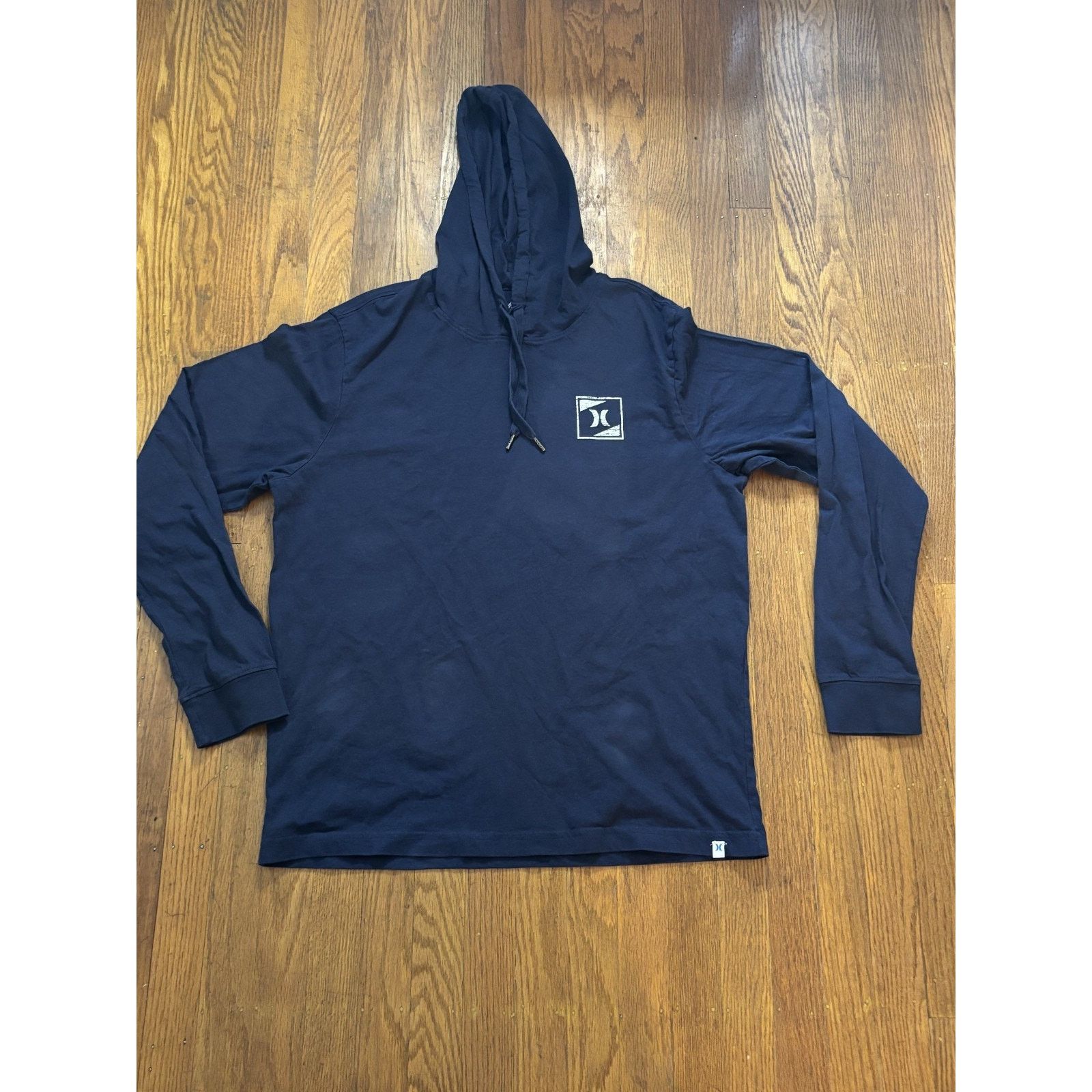 Hurley Hurley Dark Blue Lightweight Hoodie Size Large Size US L / EU 52-54 / 3 - 1 Thumbnail