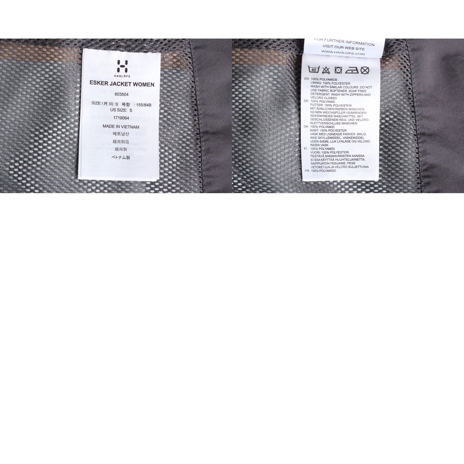 Vintage HAGLÖFS ESKER Jacket Women S Hooded Waterproof Breathable Mid-Length Blue MJ5874 Size S / US 4 / IT 40 - 8 Thumbnail