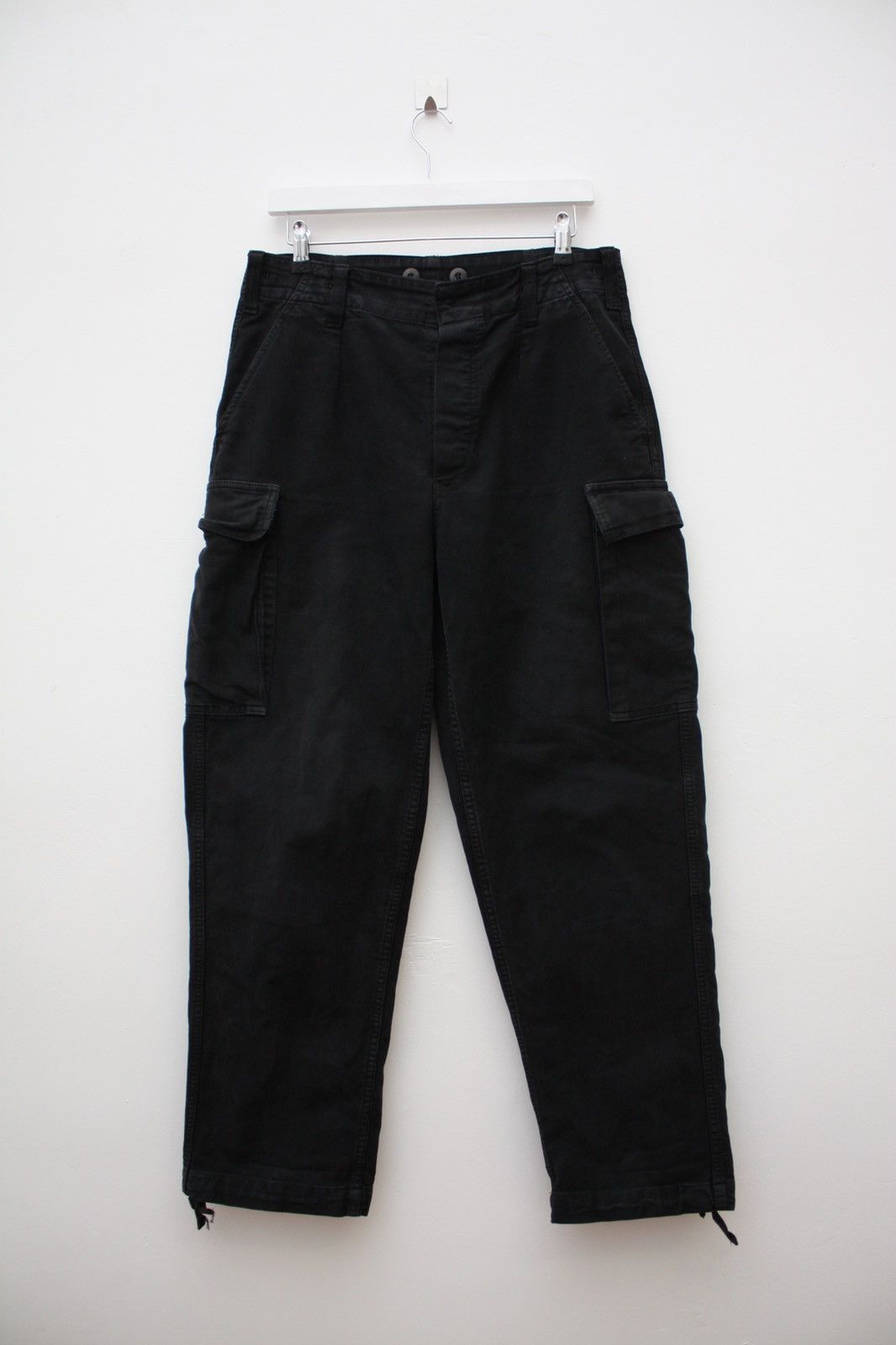 Vintage Vintage Army Cargo Pants Black Size US 32 / EU 48 - 2 Thumbnail