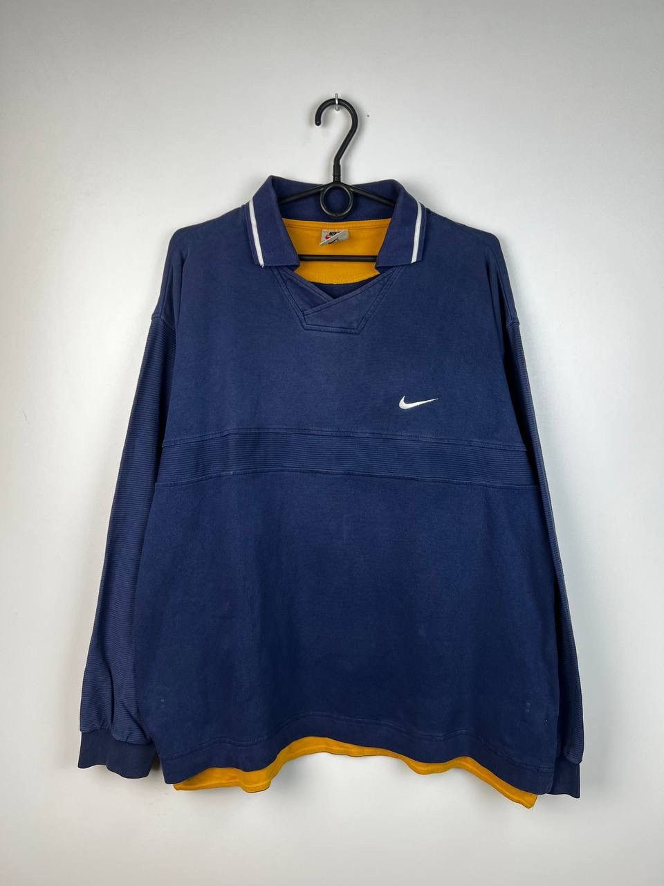Vintage Nike 90s streetwear vintage Sweatshirt size L Size US L / EU 52-54 / 3 - 1 Thumbnail